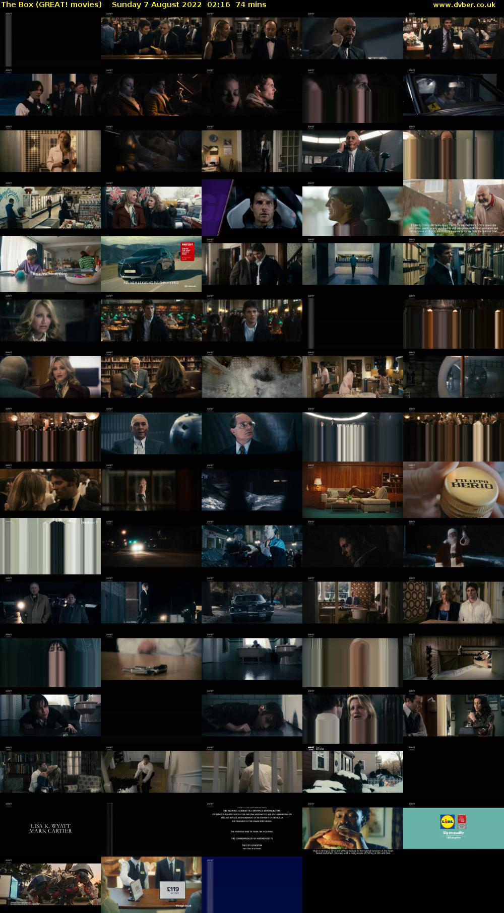 The Box (GREAT! movies) Sunday 7 August 2022 02:16 - 03:30