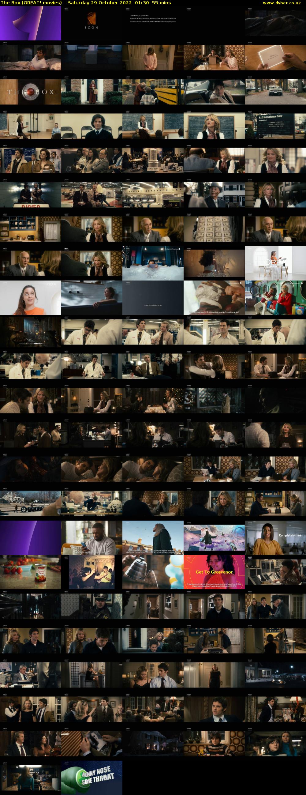 The Box (GREAT! movies) Saturday 29 October 2022 01:30 - 02:25