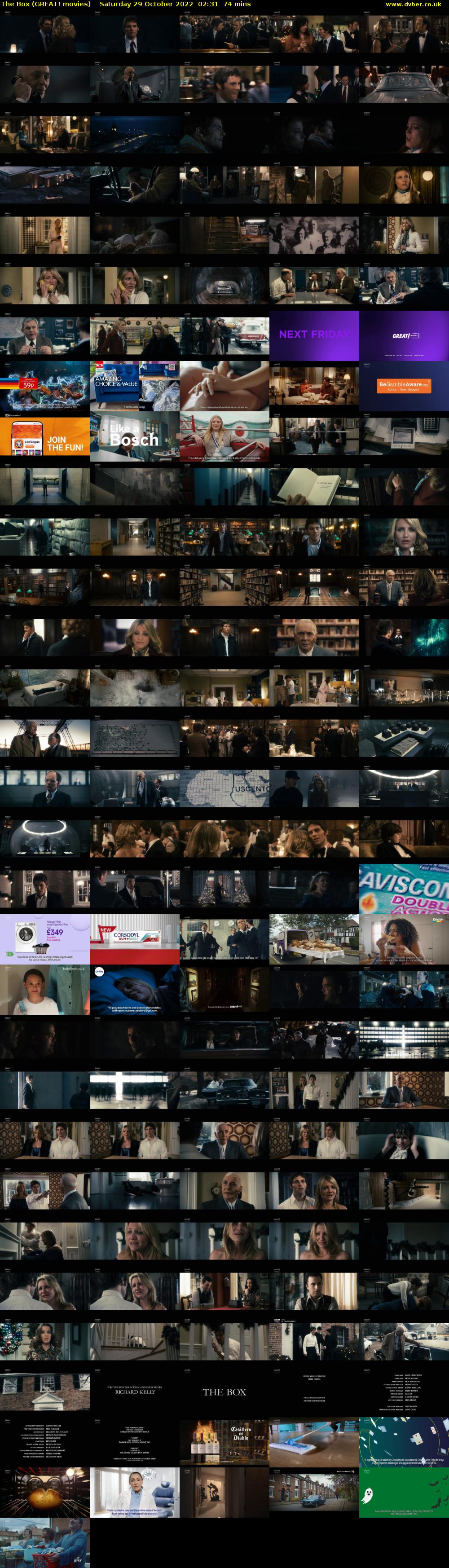 The Box (GREAT! movies) Saturday 29 October 2022 02:31 - 03:45