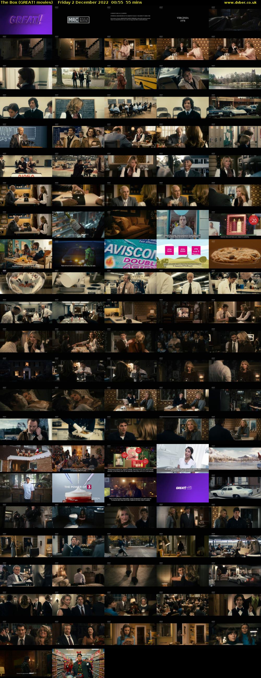 The Box (GREAT! movies) Friday 2 December 2022 00:55 - 01:50