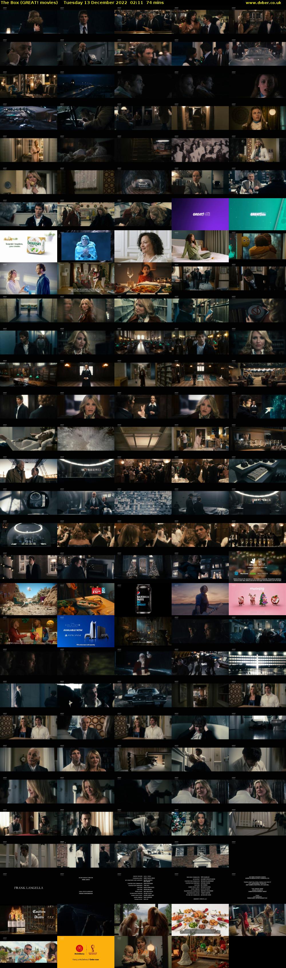 The Box (GREAT! movies) Tuesday 13 December 2022 02:11 - 03:25