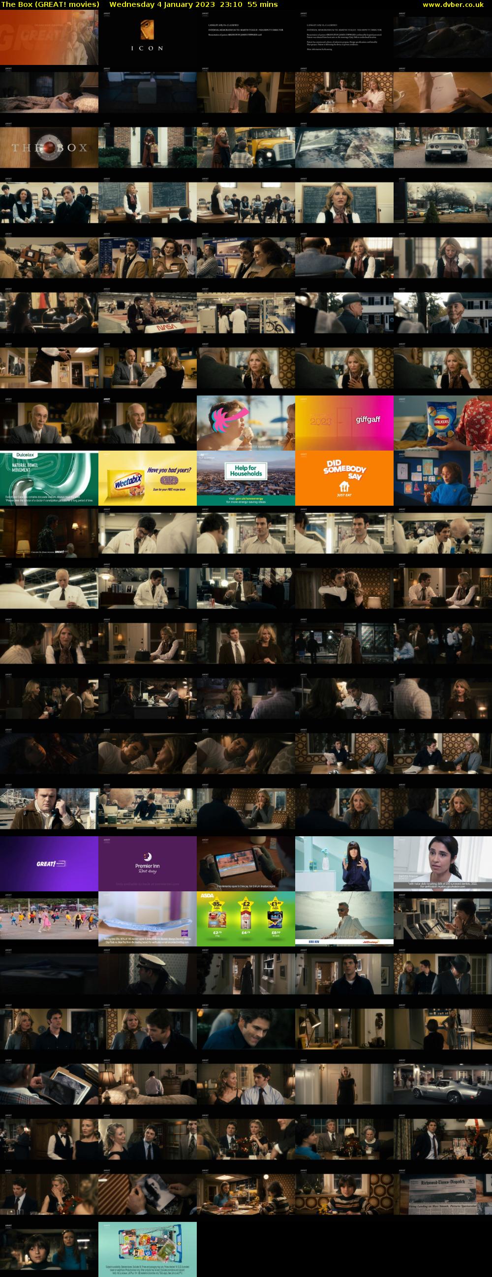 The Box (GREAT! movies) Wednesday 4 January 2023 23:10 - 00:05