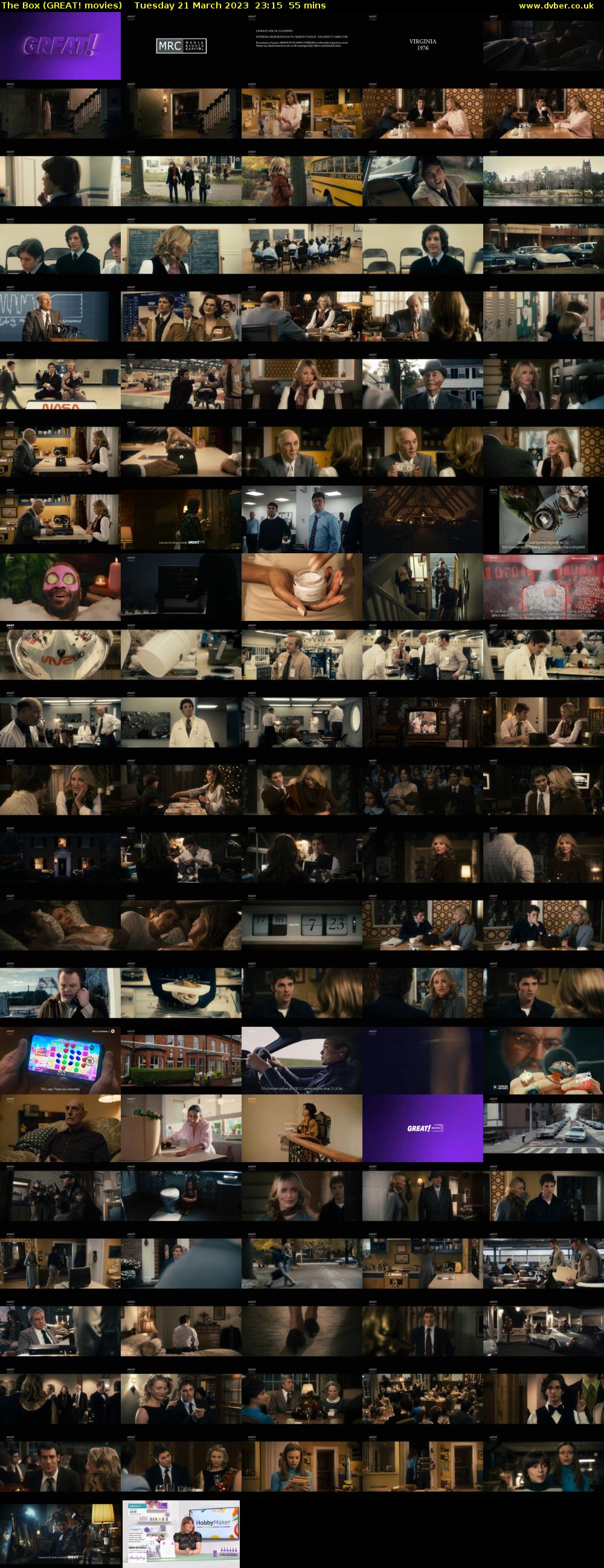 The Box (GREAT! movies) Tuesday 21 March 2023 23:15 - 00:10