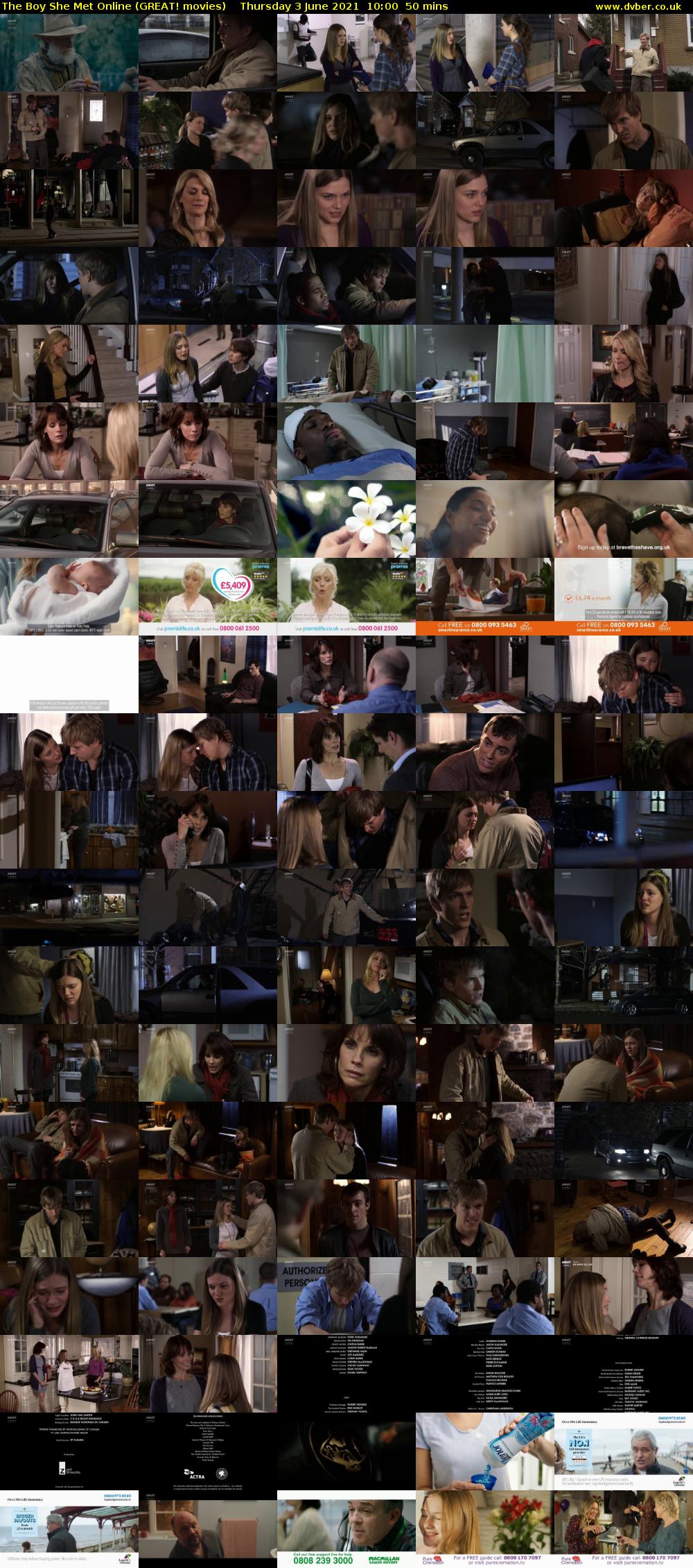 The Boy She Met Online (GREAT! movies) Thursday 3 June 2021 10:00 - 10:50