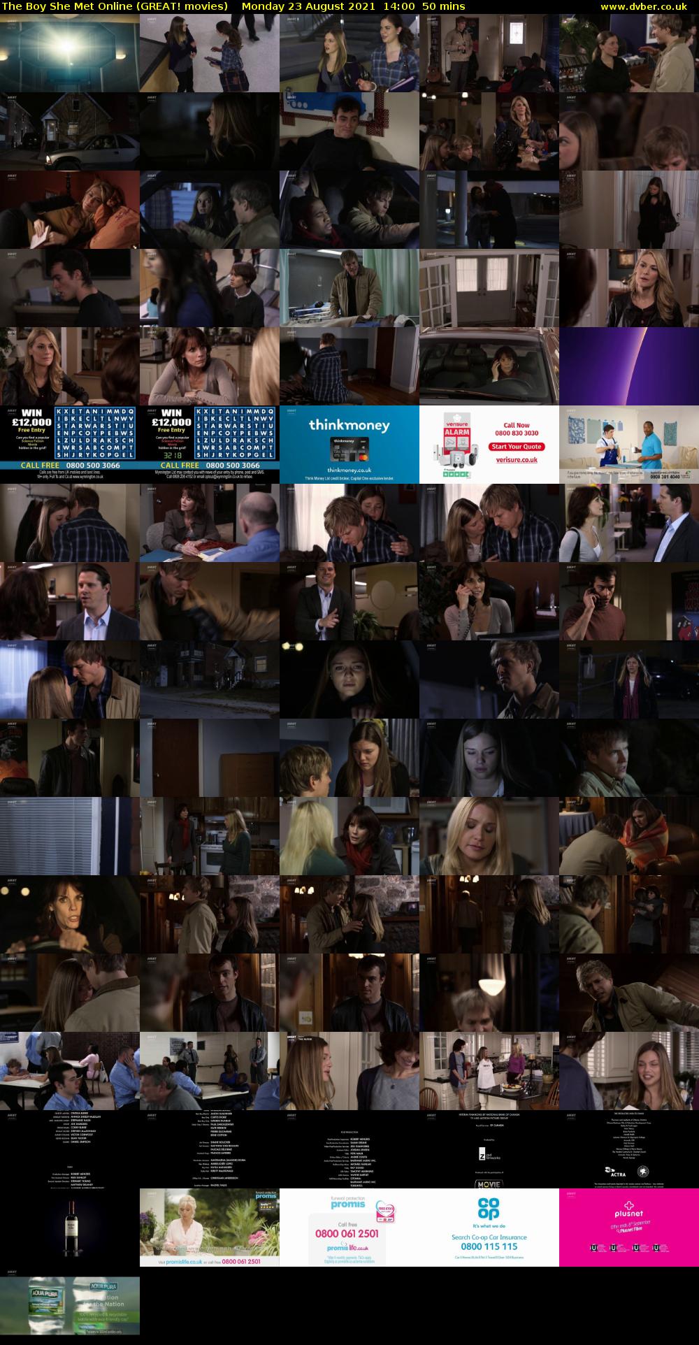The Boy She Met Online (GREAT! movies) Monday 23 August 2021 14:00 - 14:50