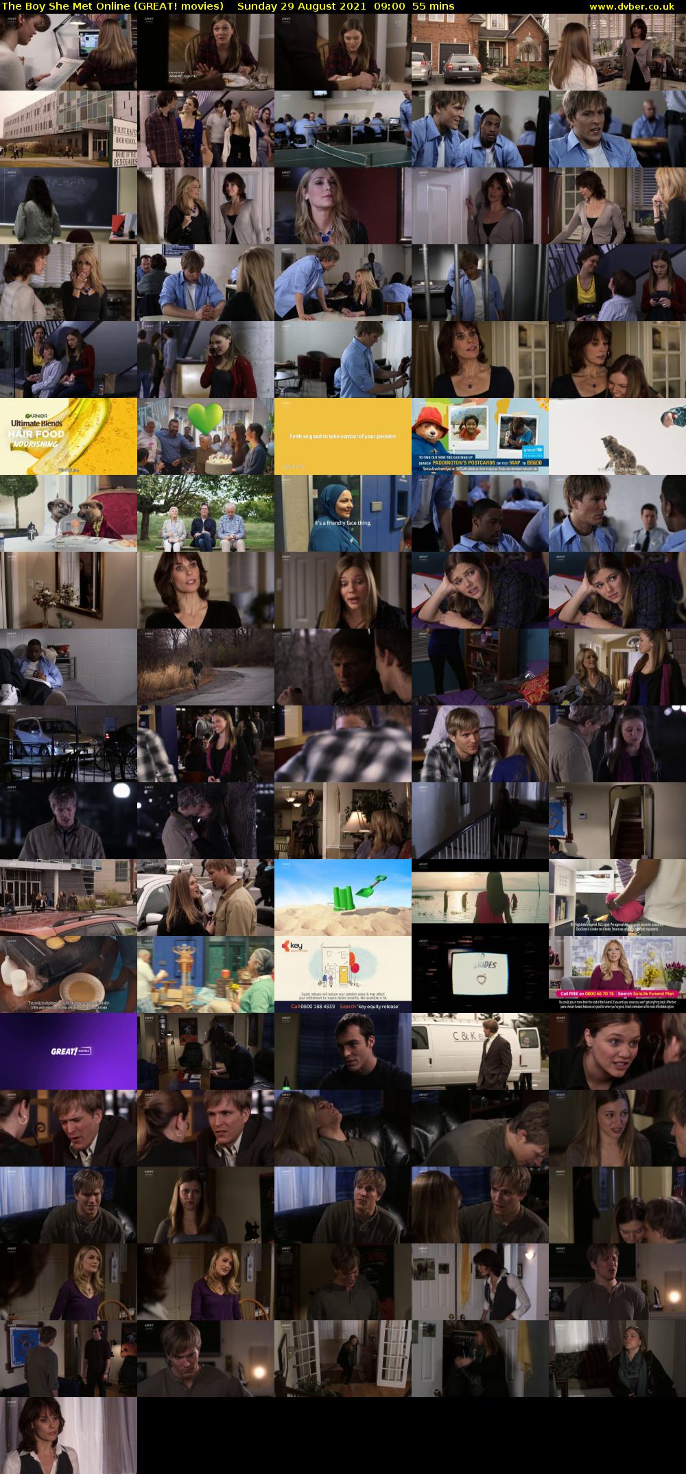 The Boy She Met Online (GREAT! movies) Sunday 29 August 2021 09:00 - 09:55