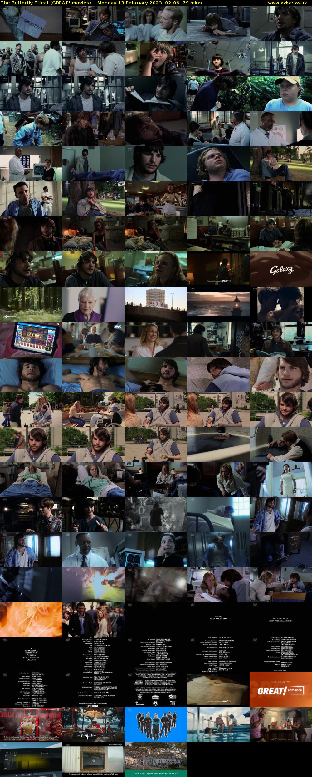 The Butterfly Effect (GREAT! movies) Monday 13 February 2023 02:06 - 03:25