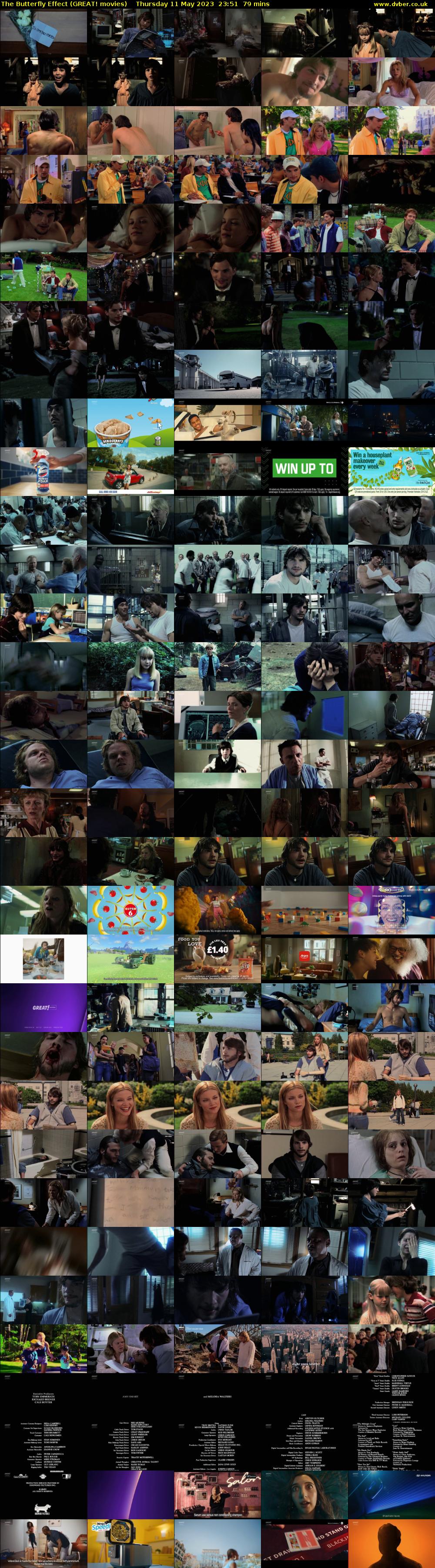 The Butterfly Effect (GREAT! movies) Thursday 11 May 2023 23:51 - 01:10
