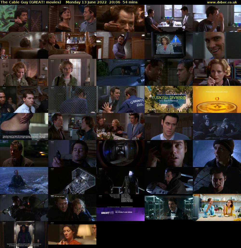 The Cable Guy (GREAT! movies) Monday 13 June 2022 20:06 - 21:00