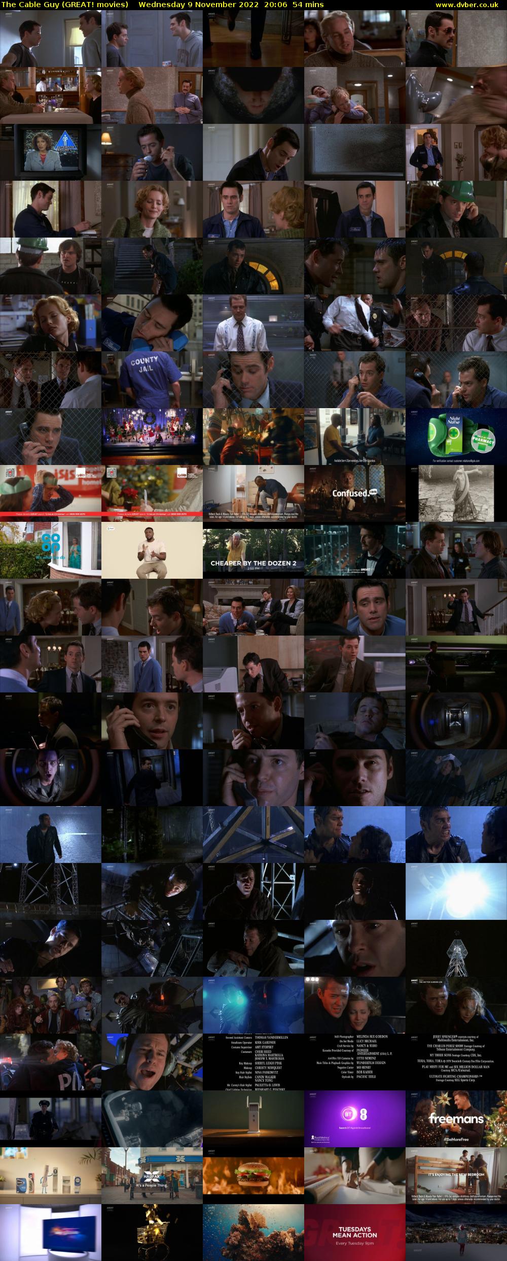 The Cable Guy (GREAT! movies) Wednesday 9 November 2022 20:06 - 21:00