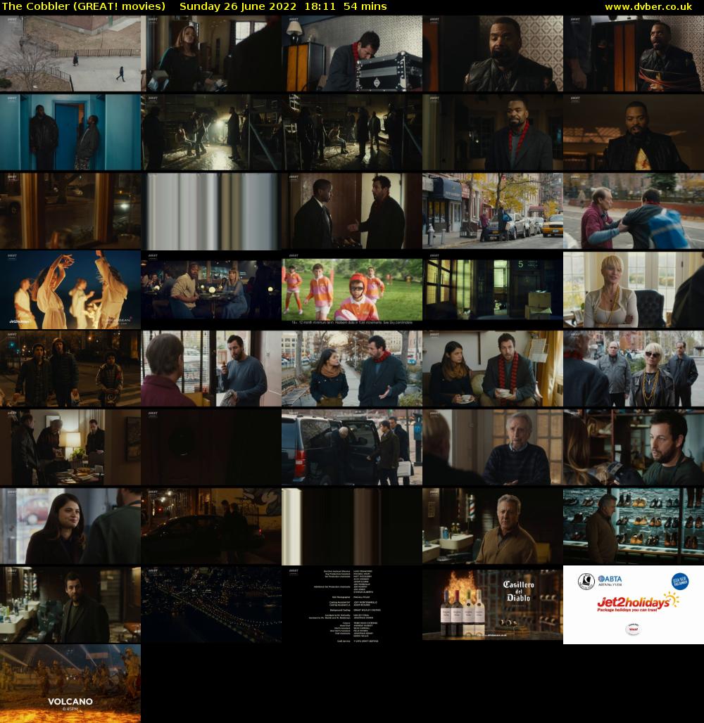 The Cobbler (GREAT! movies) Sunday 26 June 2022 18:11 - 19:05