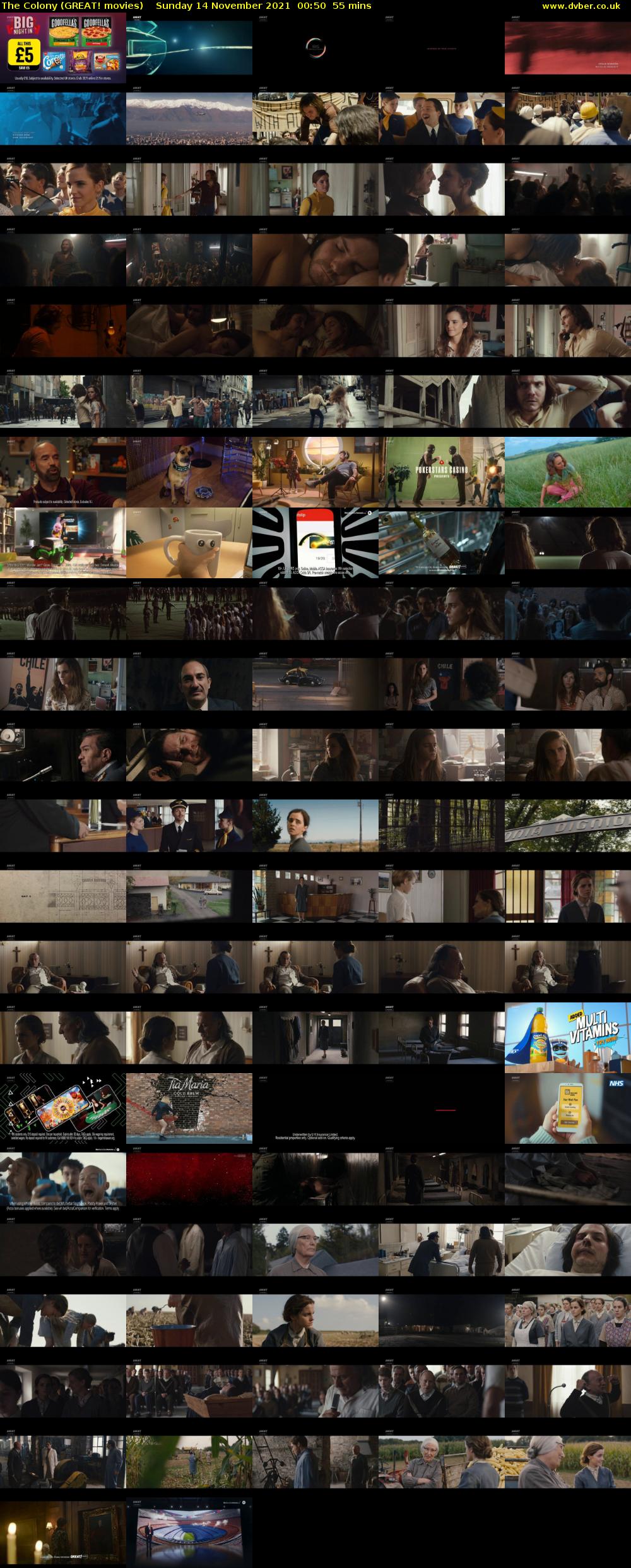 The Colony (GREAT! movies) Sunday 14 November 2021 00:50 - 01:45