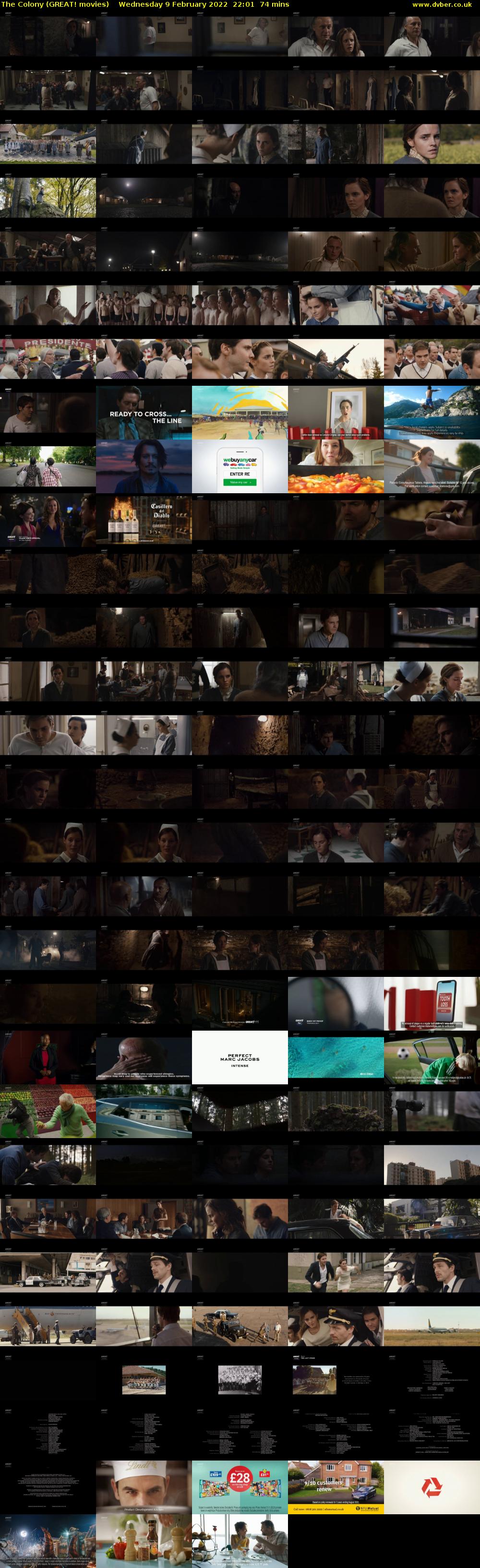 The Colony (GREAT! movies) Wednesday 9 February 2022 22:01 - 23:15