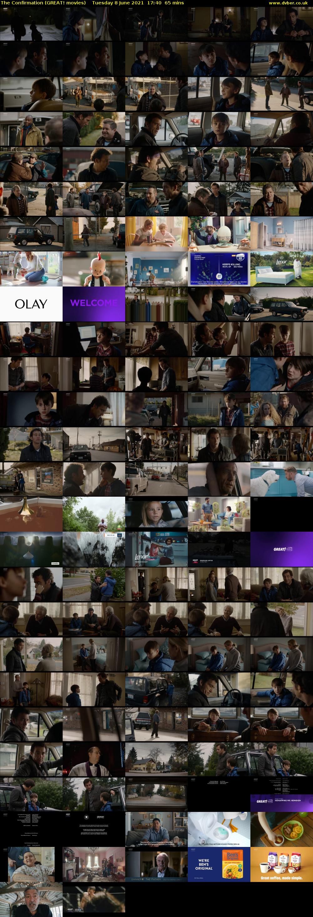 The Confirmation (GREAT! movies) Tuesday 8 June 2021 17:40 - 18:45
