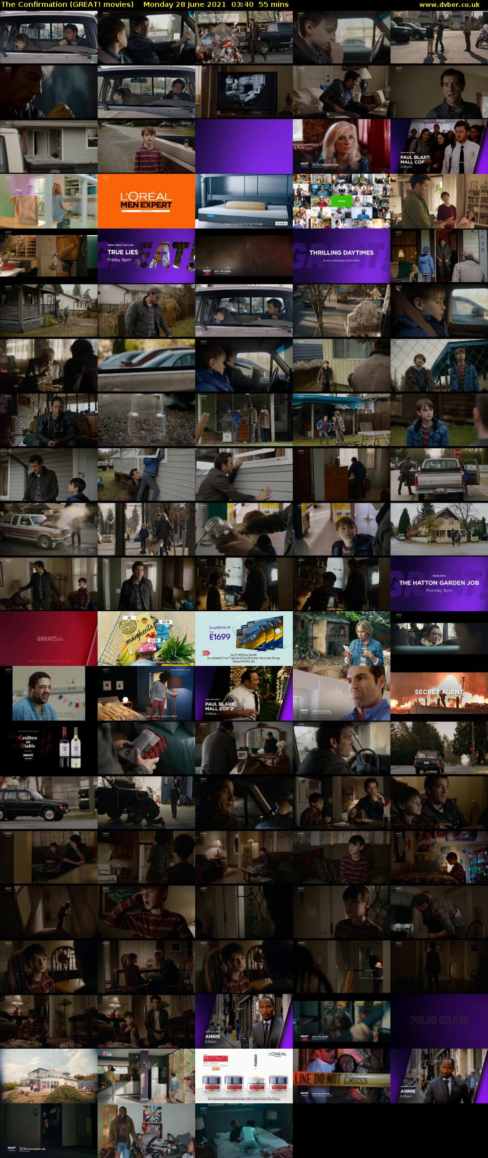 The Confirmation (GREAT! movies) Monday 28 June 2021 03:40 - 04:35