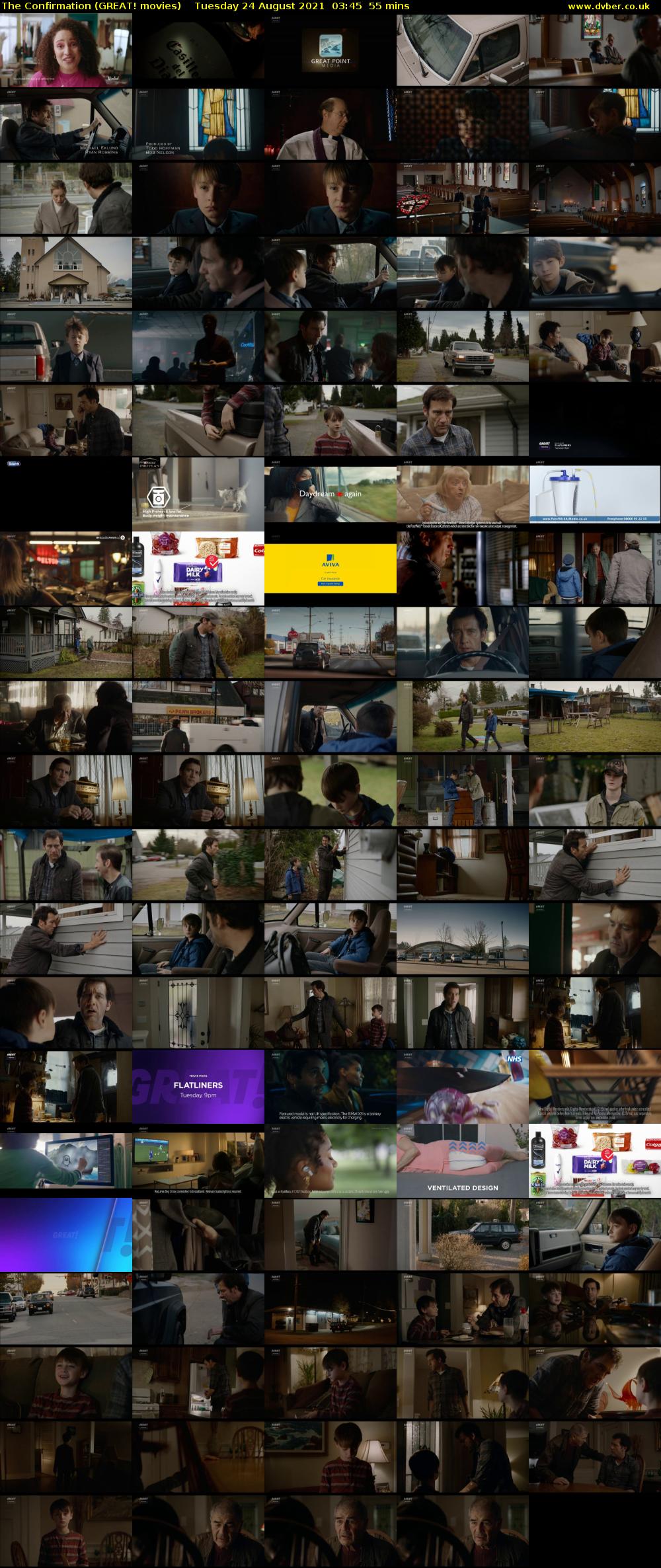 The Confirmation (GREAT! movies) Tuesday 24 August 2021 03:45 - 04:40