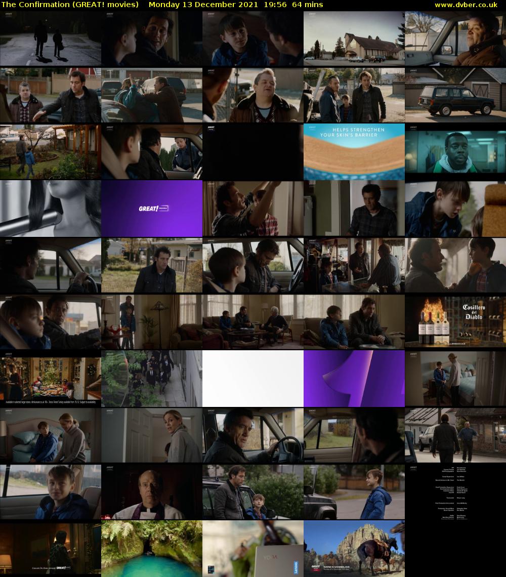 The Confirmation (GREAT! movies) Monday 13 December 2021 19:56 - 21:00