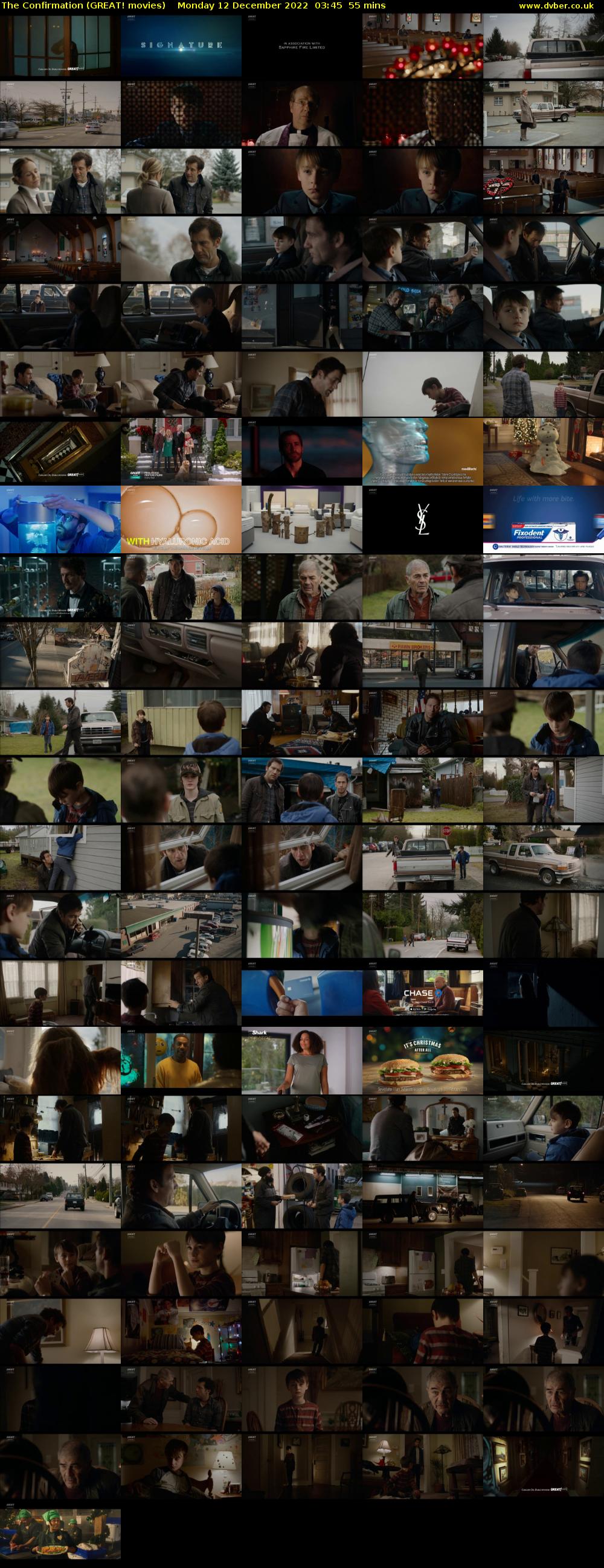 The Confirmation (GREAT! movies) Monday 12 December 2022 03:45 - 04:40