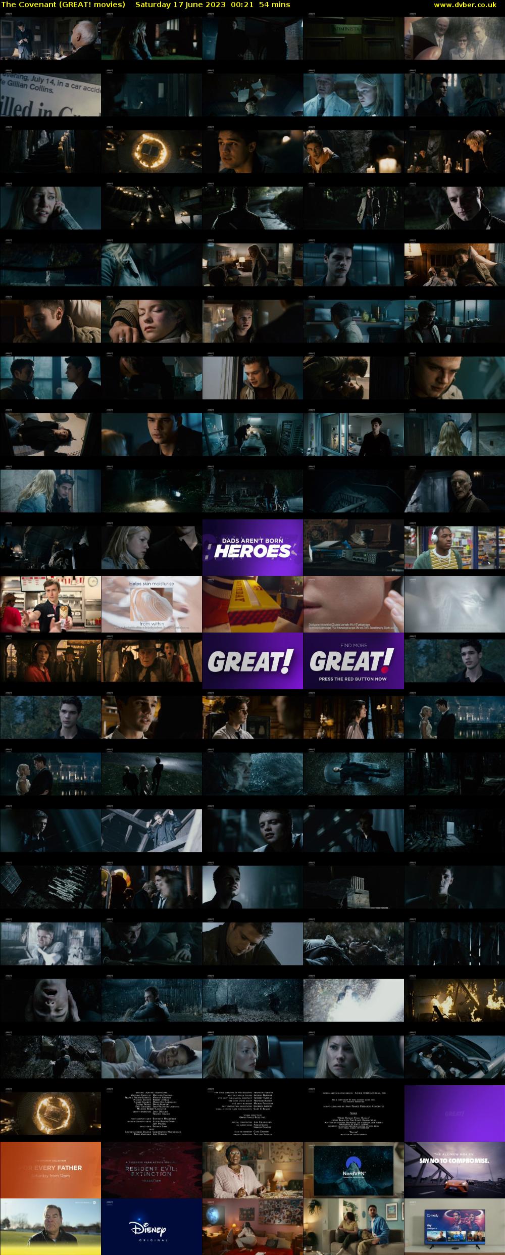 The Covenant (GREAT! movies) Saturday 17 June 2023 00:21 - 01:15