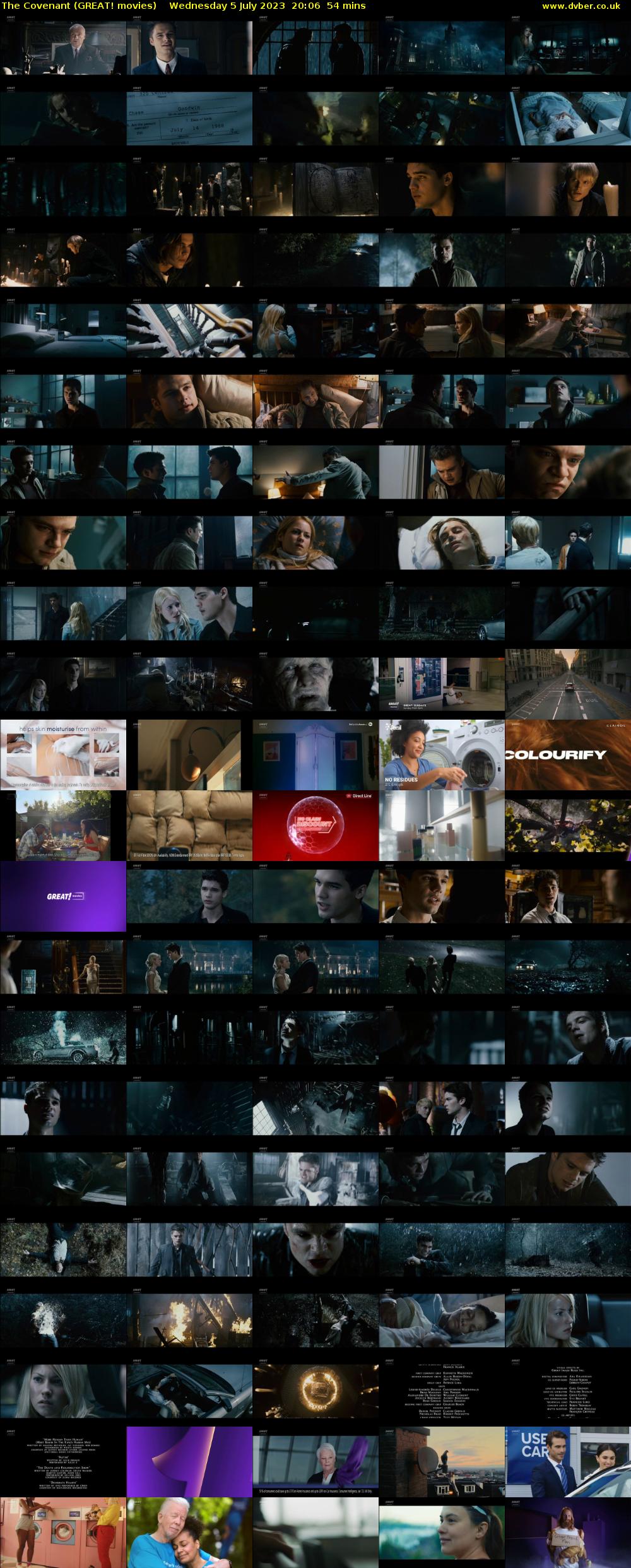 The Covenant (GREAT! movies) Wednesday 5 July 2023 20:06 - 21:00