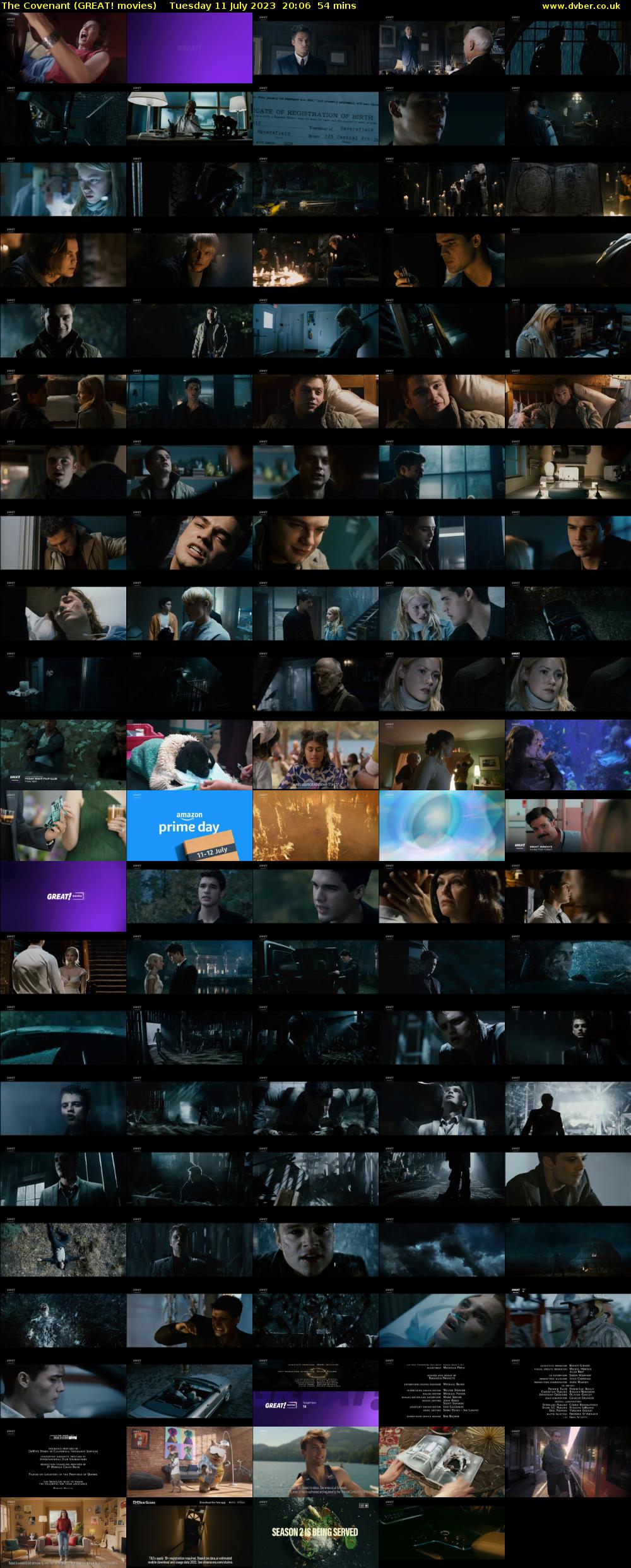 The Covenant (GREAT! movies) Tuesday 11 July 2023 20:06 - 21:00