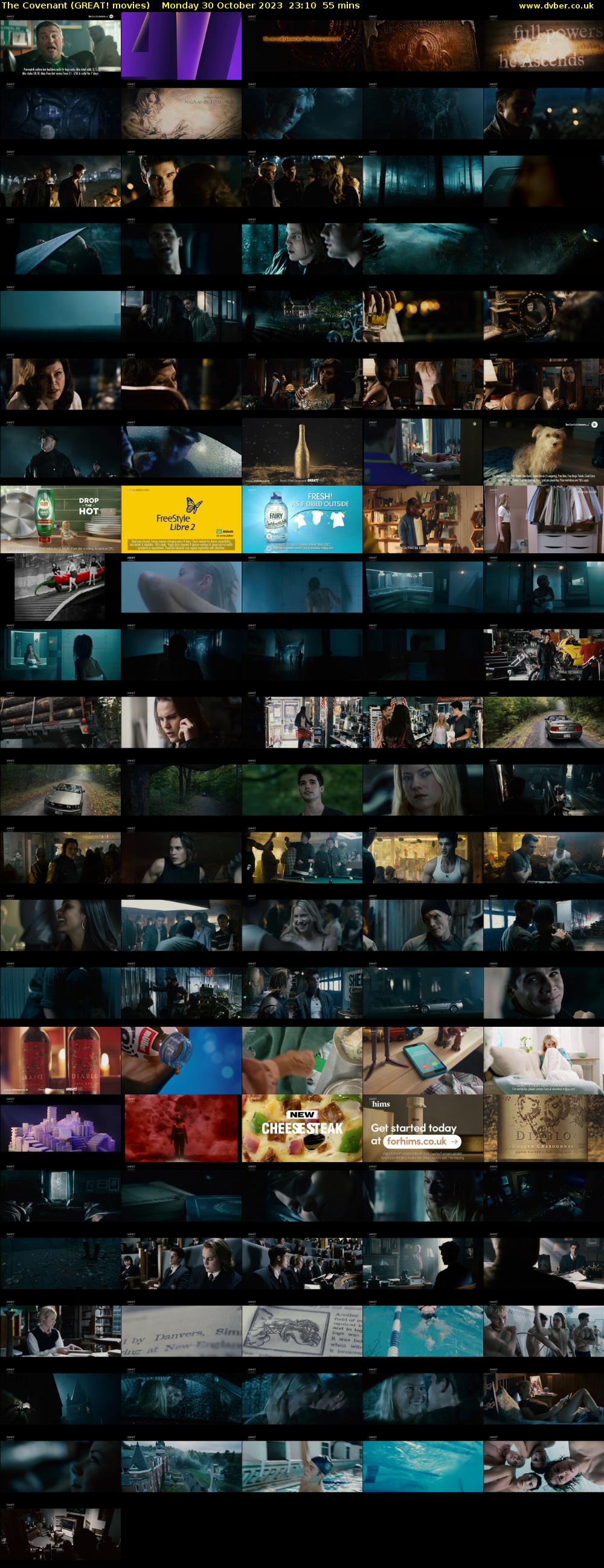 The Covenant (GREAT! movies) Monday 30 October 2023 23:10 - 00:05
