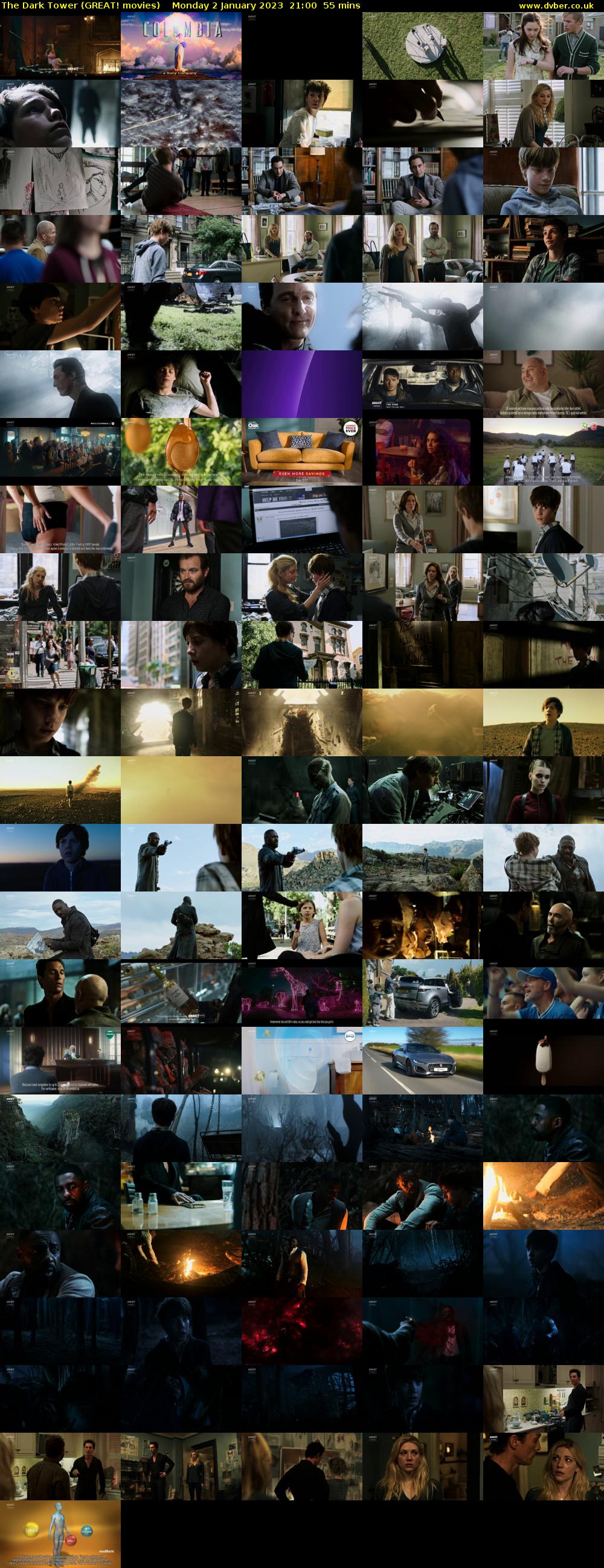 The Dark Tower (GREAT! movies) Monday 2 January 2023 21:00 - 21:55