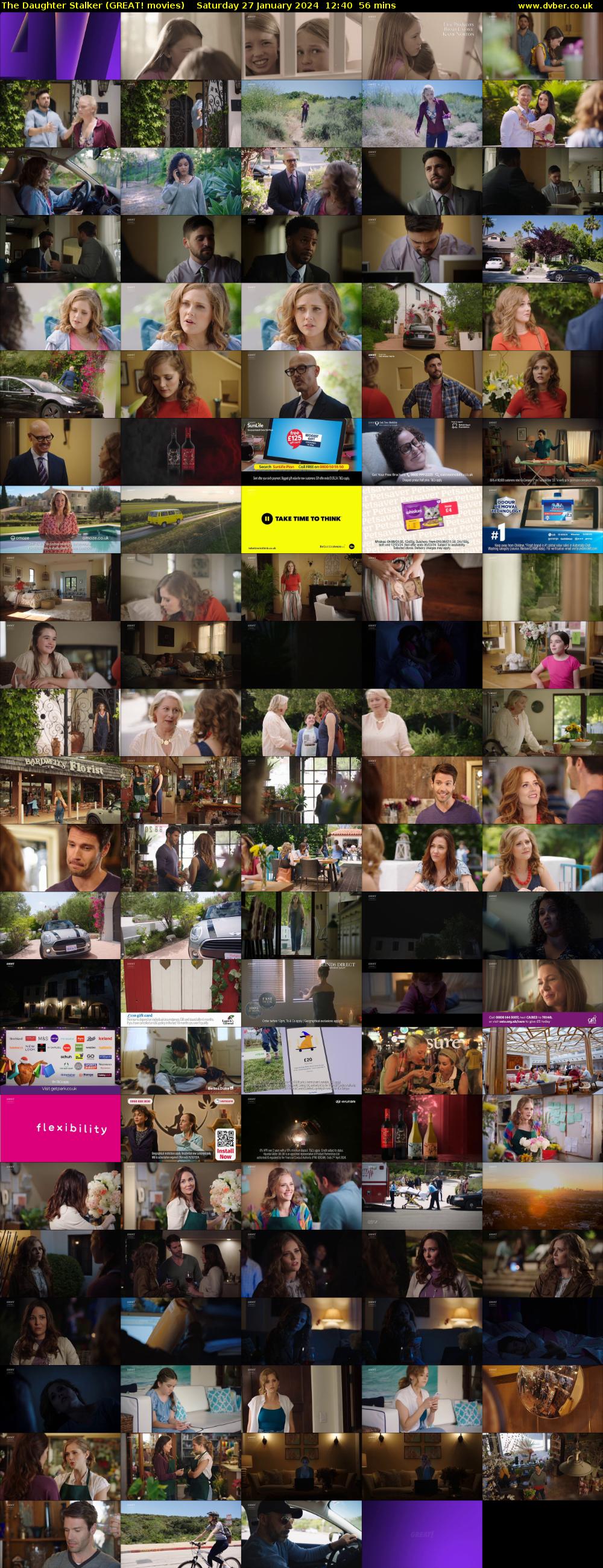 The Daughter Stalker (GREAT! movies) Saturday 27 January 2024 12:40 - 13:36