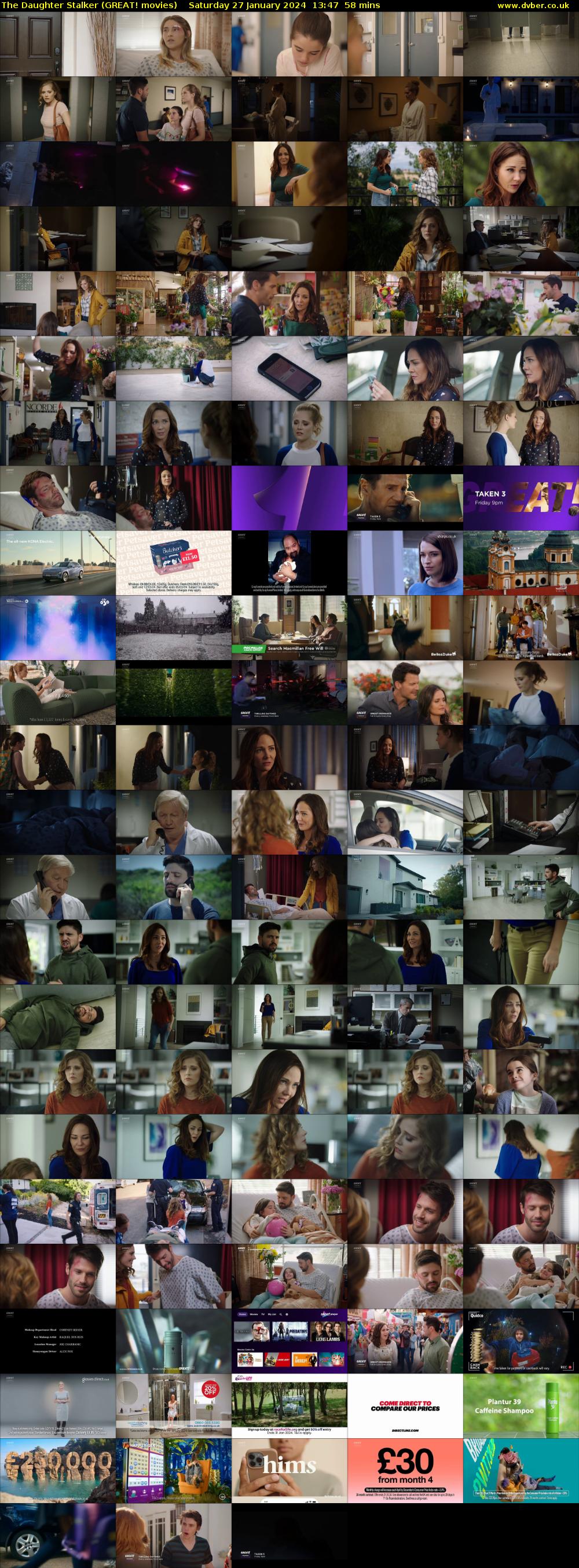 The Daughter Stalker (GREAT! movies) Saturday 27 January 2024 13:47 - 14:45