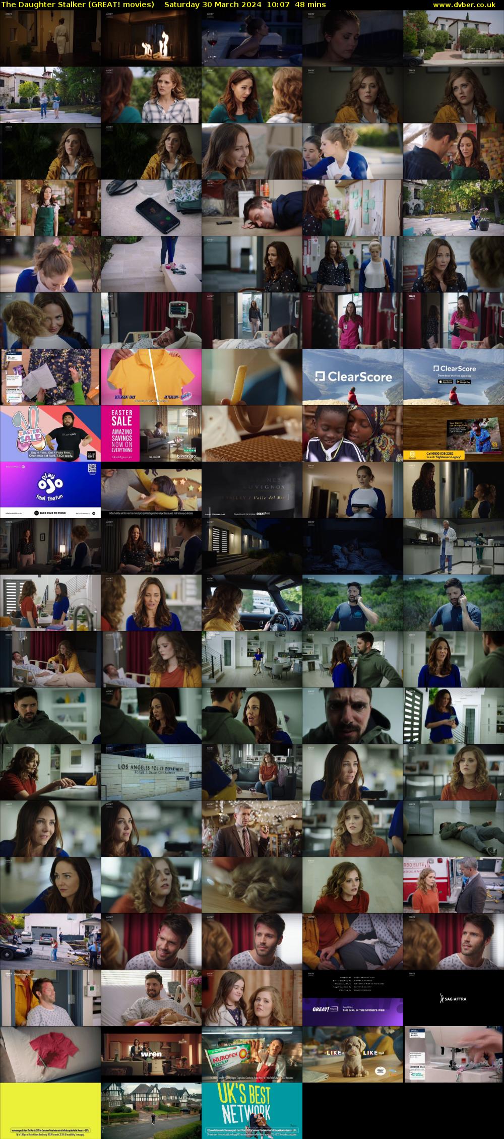 The Daughter Stalker (GREAT! movies) Saturday 30 March 2024 10:07 - 10:55