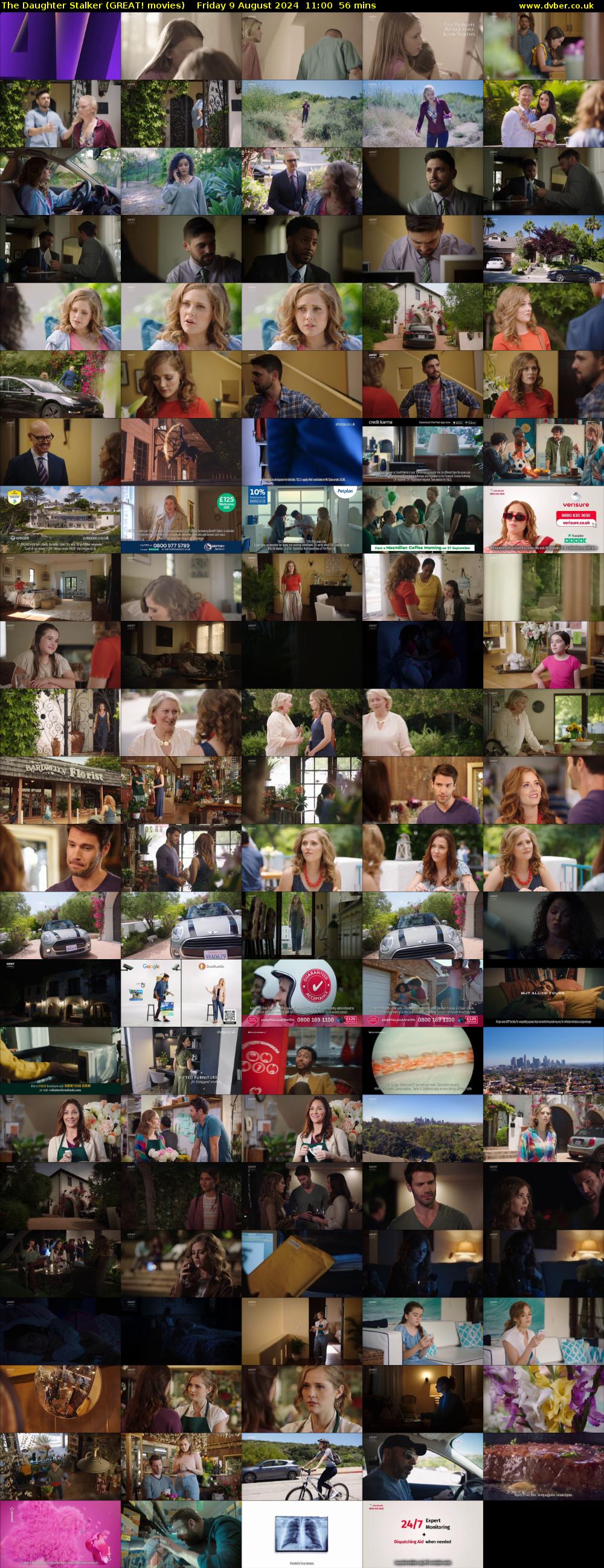The Daughter Stalker (GREAT! movies) Friday 9 August 2024 11:00 - 11:56