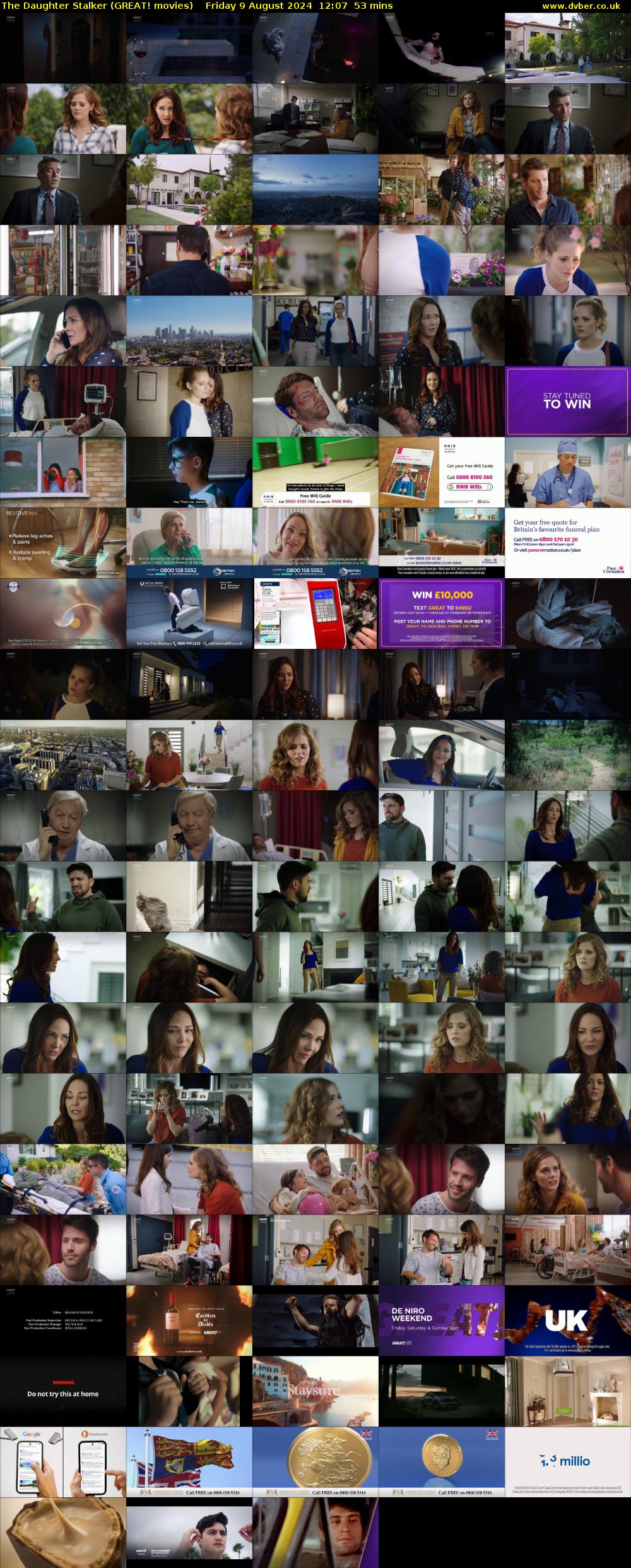 The Daughter Stalker (GREAT! movies) Friday 9 August 2024 12:07 - 13:00