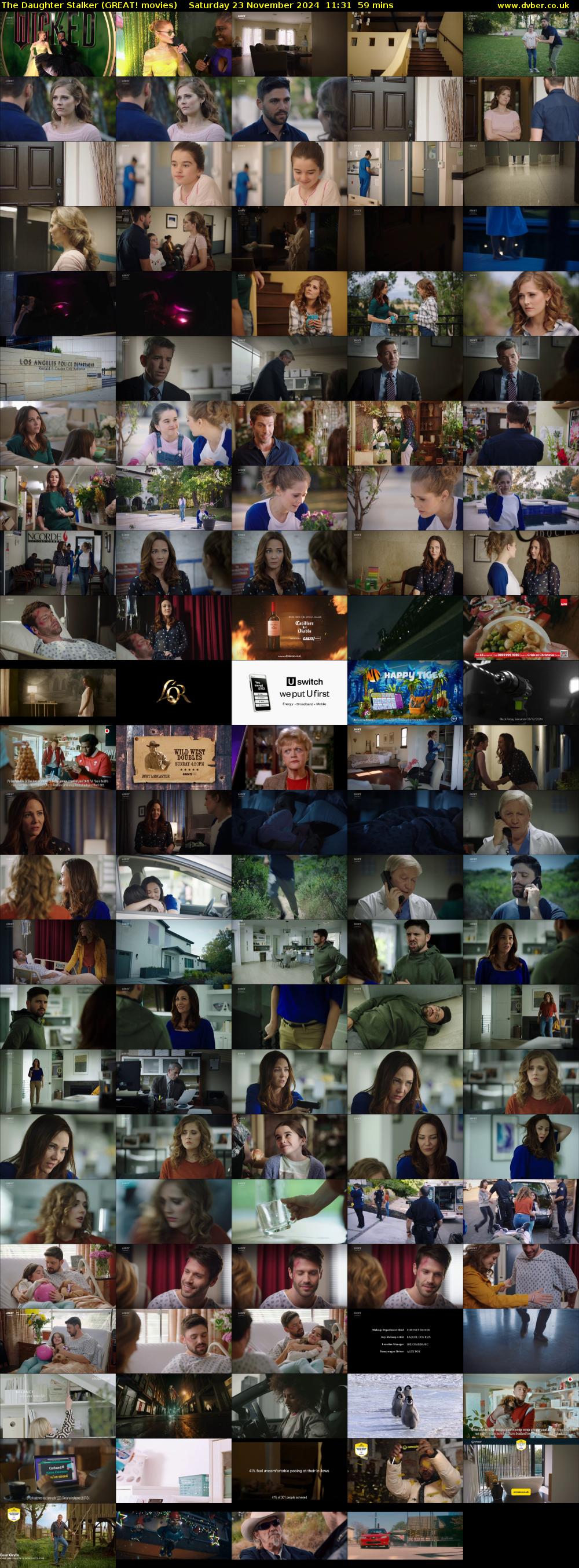 The Daughter Stalker (GREAT! movies) Saturday 23 November 2024 11:31 - 12:30