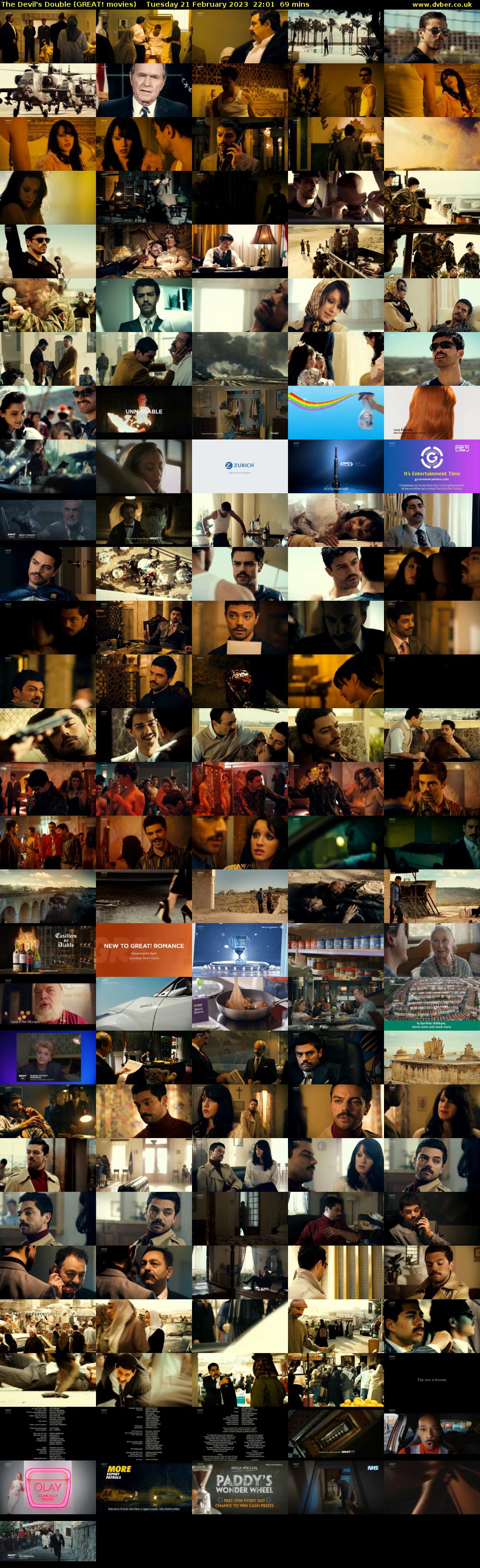 The Devil's Double (GREAT! movies) Tuesday 21 February 2023 22:01 - 23:10
