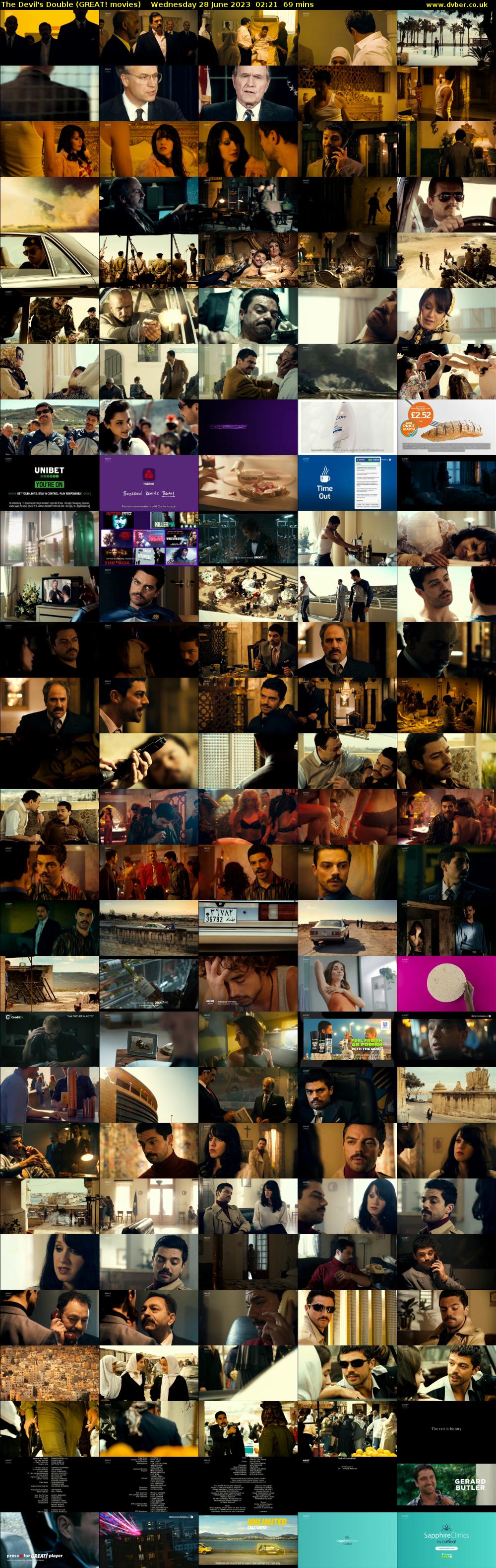 The Devil's Double (GREAT! movies) Wednesday 28 June 2023 02:21 - 03:30