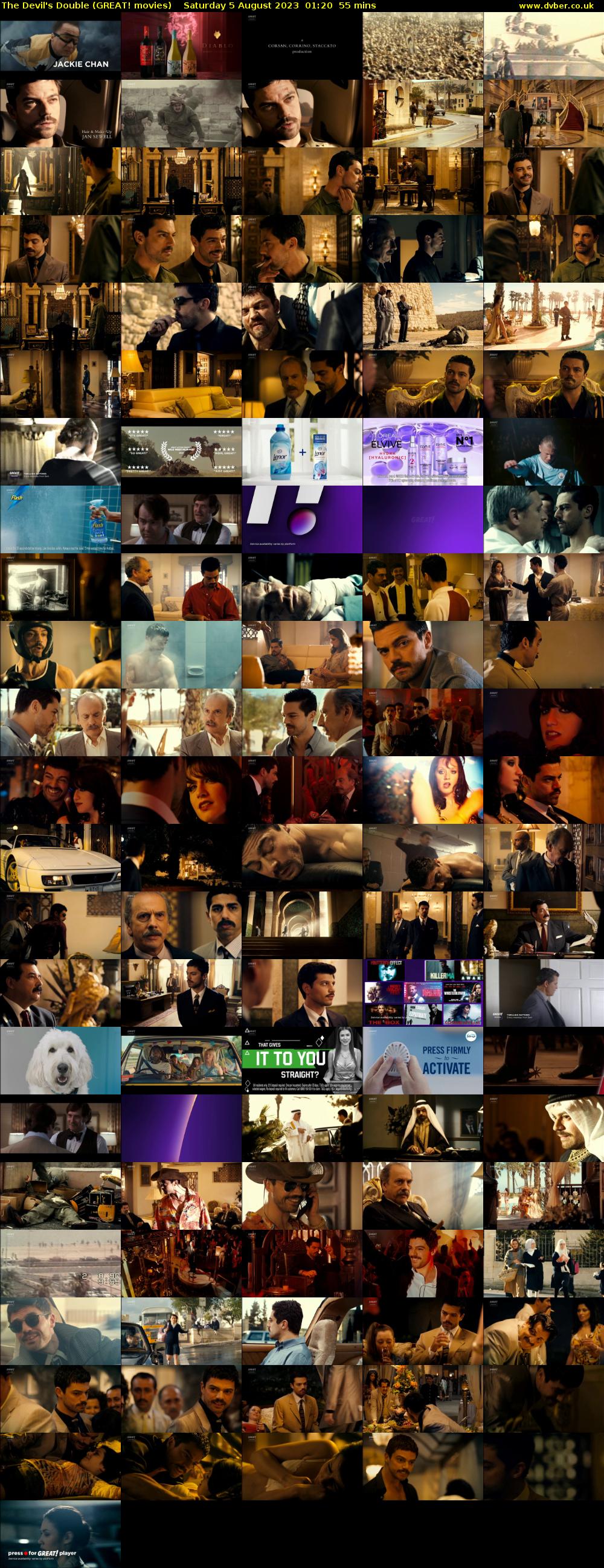The Devil's Double (GREAT! movies) Saturday 5 August 2023 01:20 - 02:15