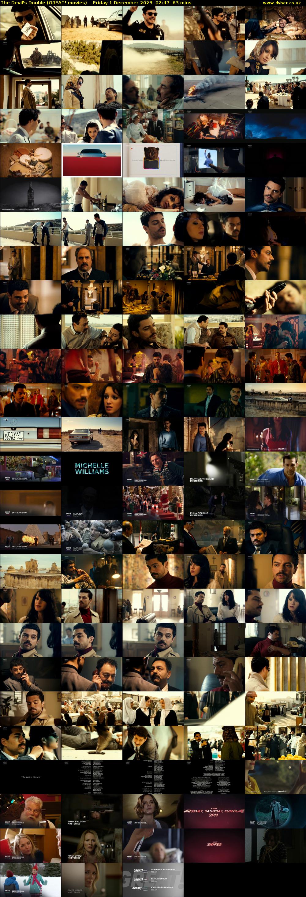 The Devil's Double (GREAT! movies) Friday 1 December 2023 02:47 - 03:50
