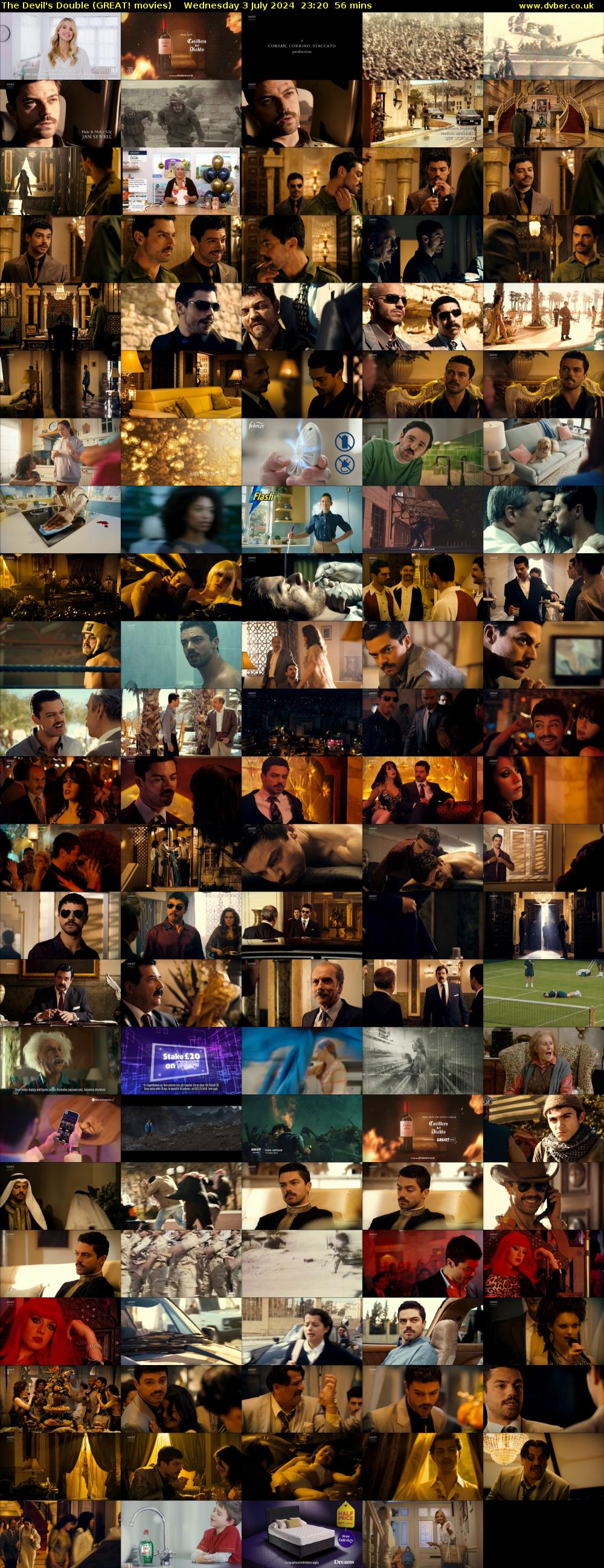 The Devil's Double (GREAT! movies) Wednesday 3 July 2024 23:20 - 00:16
