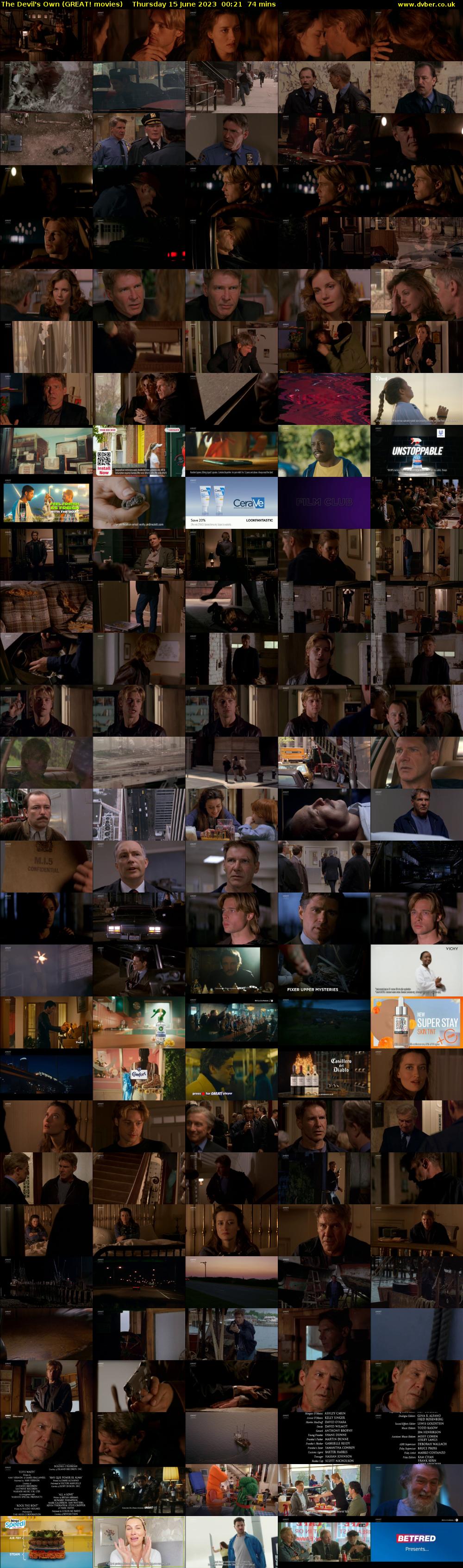 The Devil's Own (GREAT! movies) Thursday 15 June 2023 00:21 - 01:35