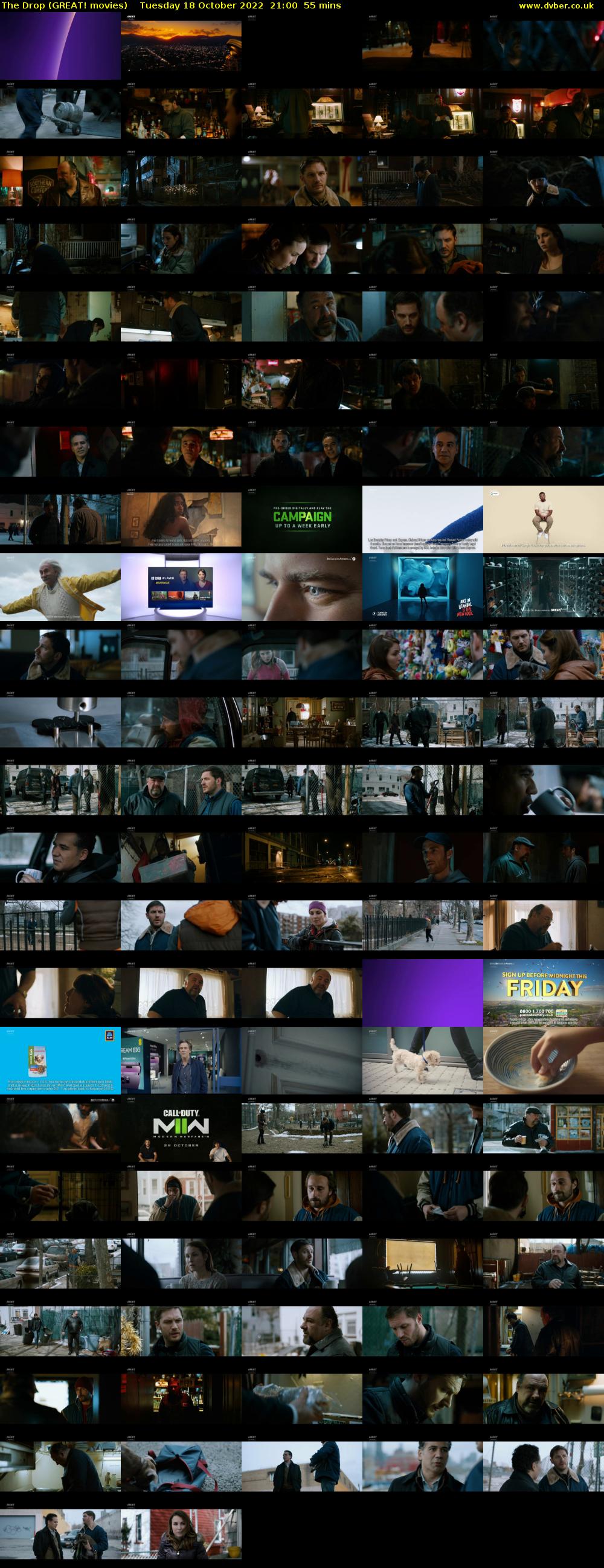 The Drop (GREAT! movies) Tuesday 18 October 2022 21:00 - 21:55