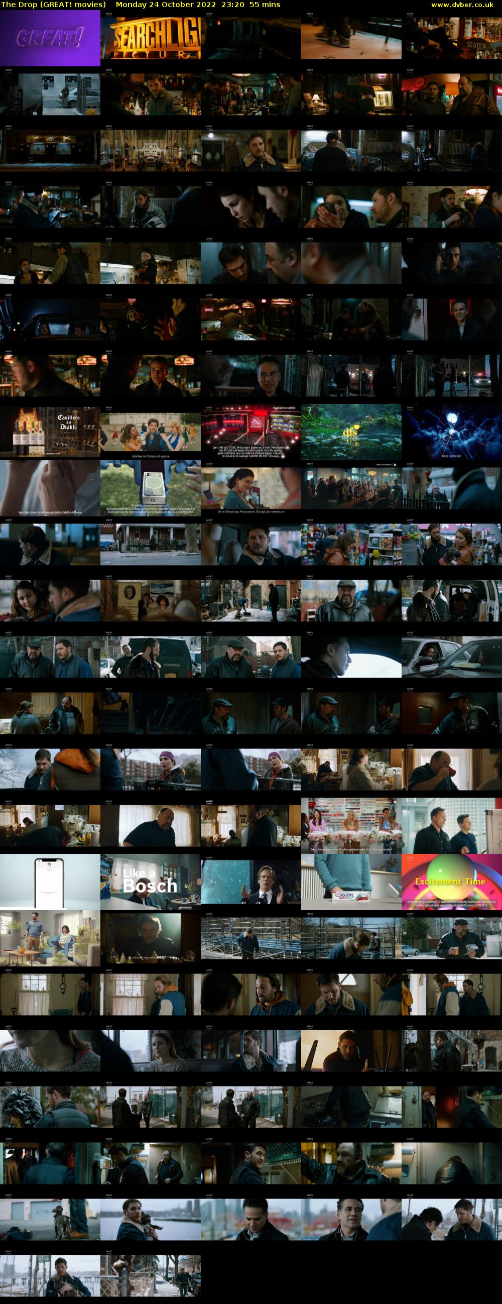 The Drop (GREAT! movies) Monday 24 October 2022 23:20 - 00:15