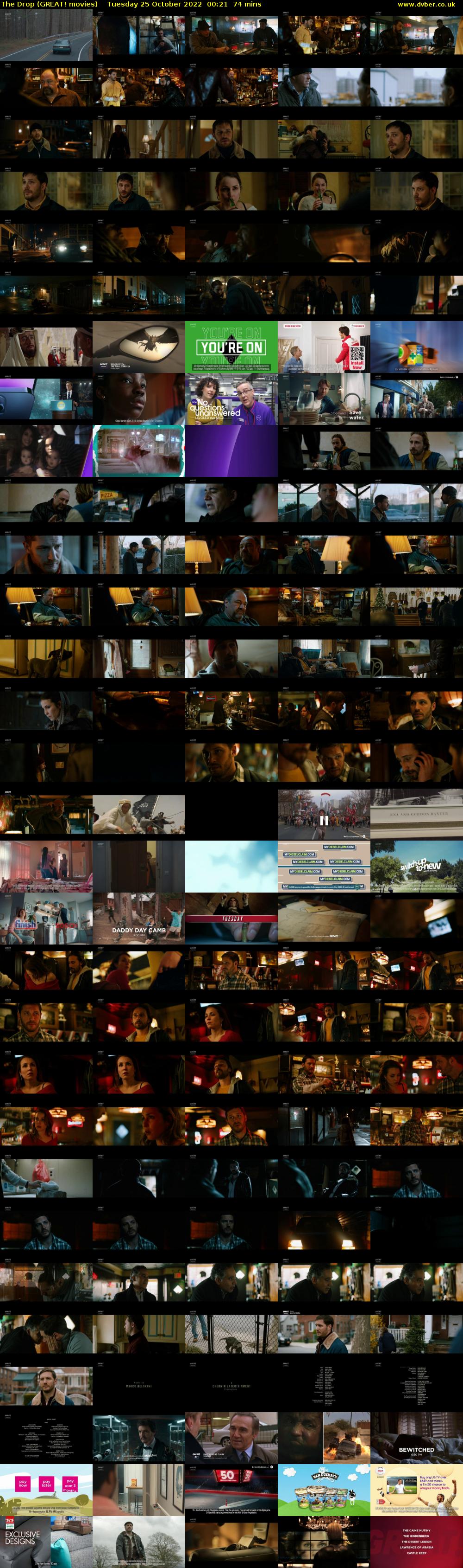 The Drop (GREAT! movies) Tuesday 25 October 2022 00:21 - 01:35