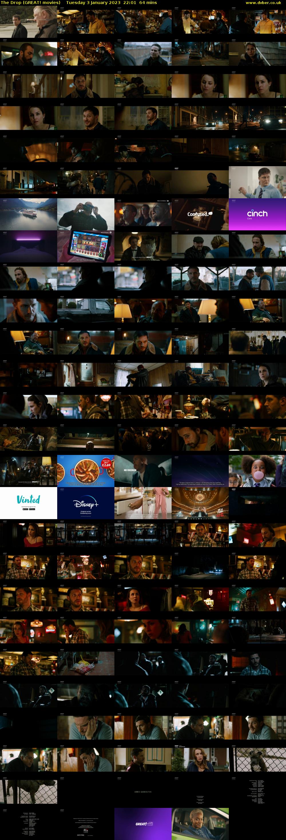 The Drop (GREAT! movies) Tuesday 3 January 2023 22:01 - 23:05