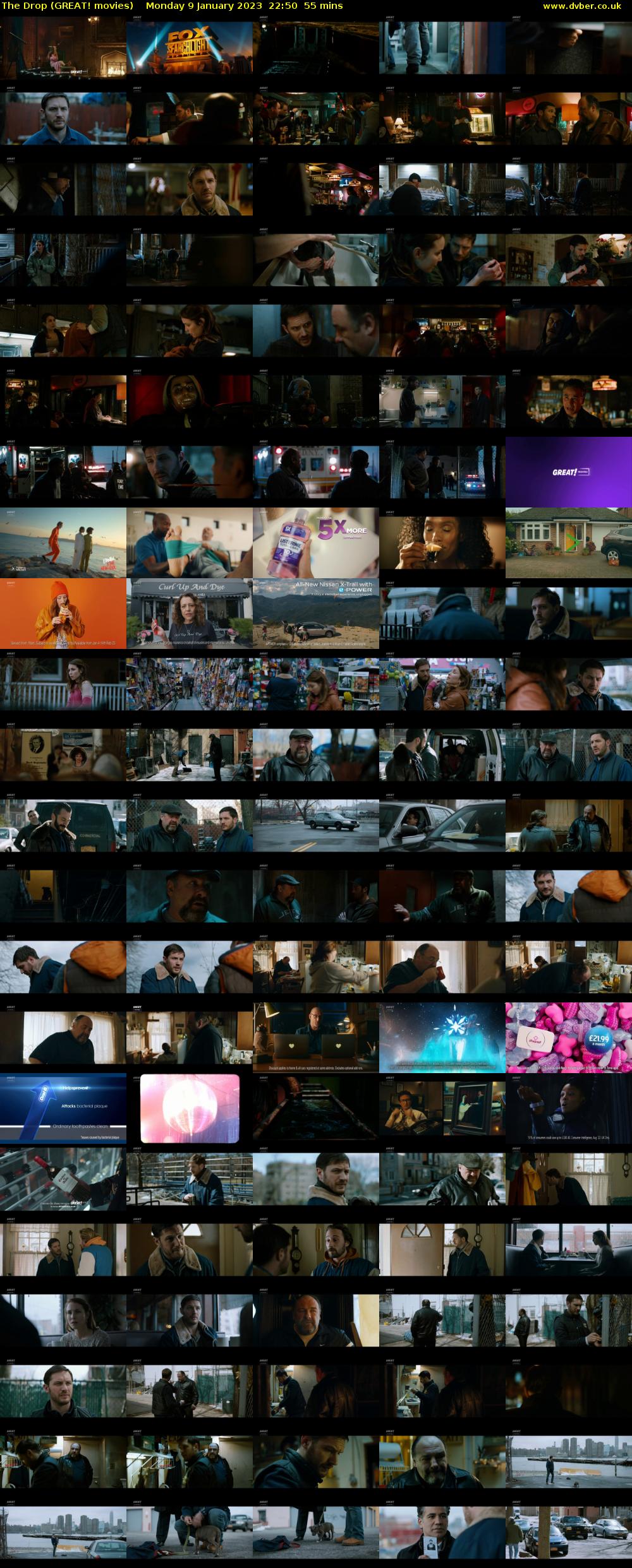 The Drop (GREAT! movies) Monday 9 January 2023 22:50 - 23:45