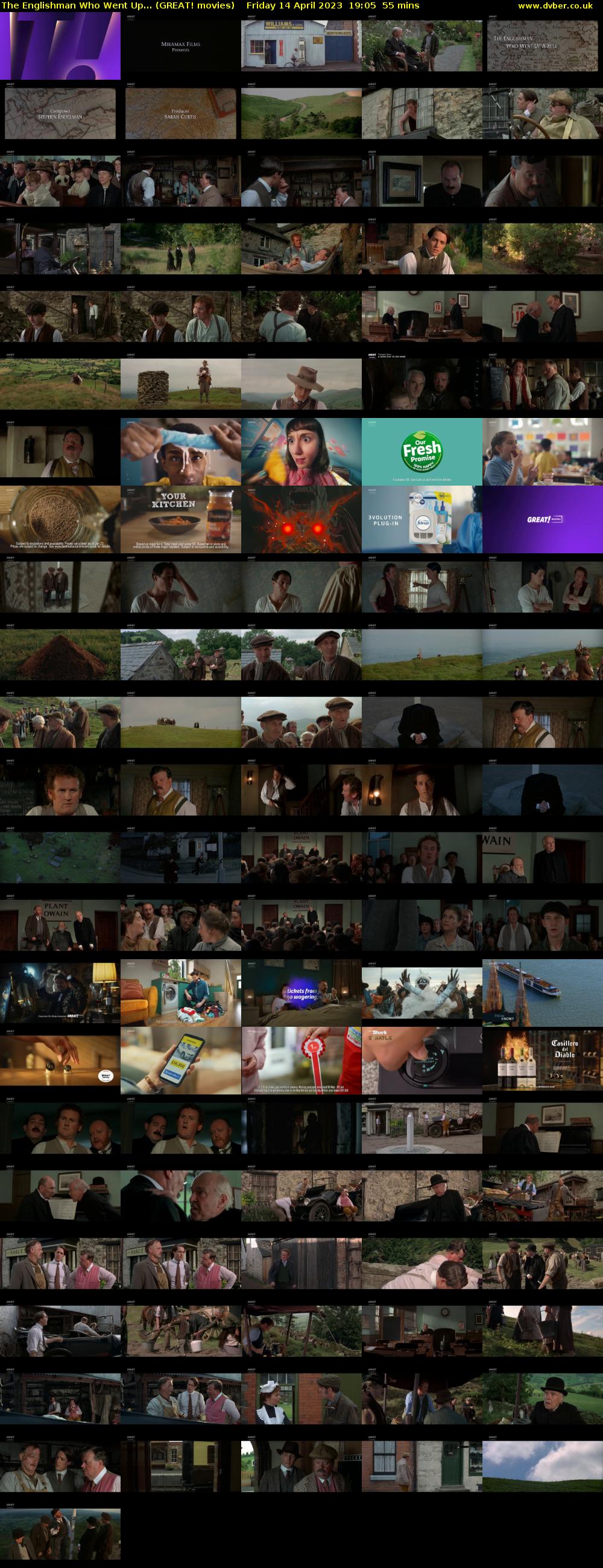 The Englishman Who Went Up... (GREAT! movies) Friday 14 April 2023 19:05 - 20:00