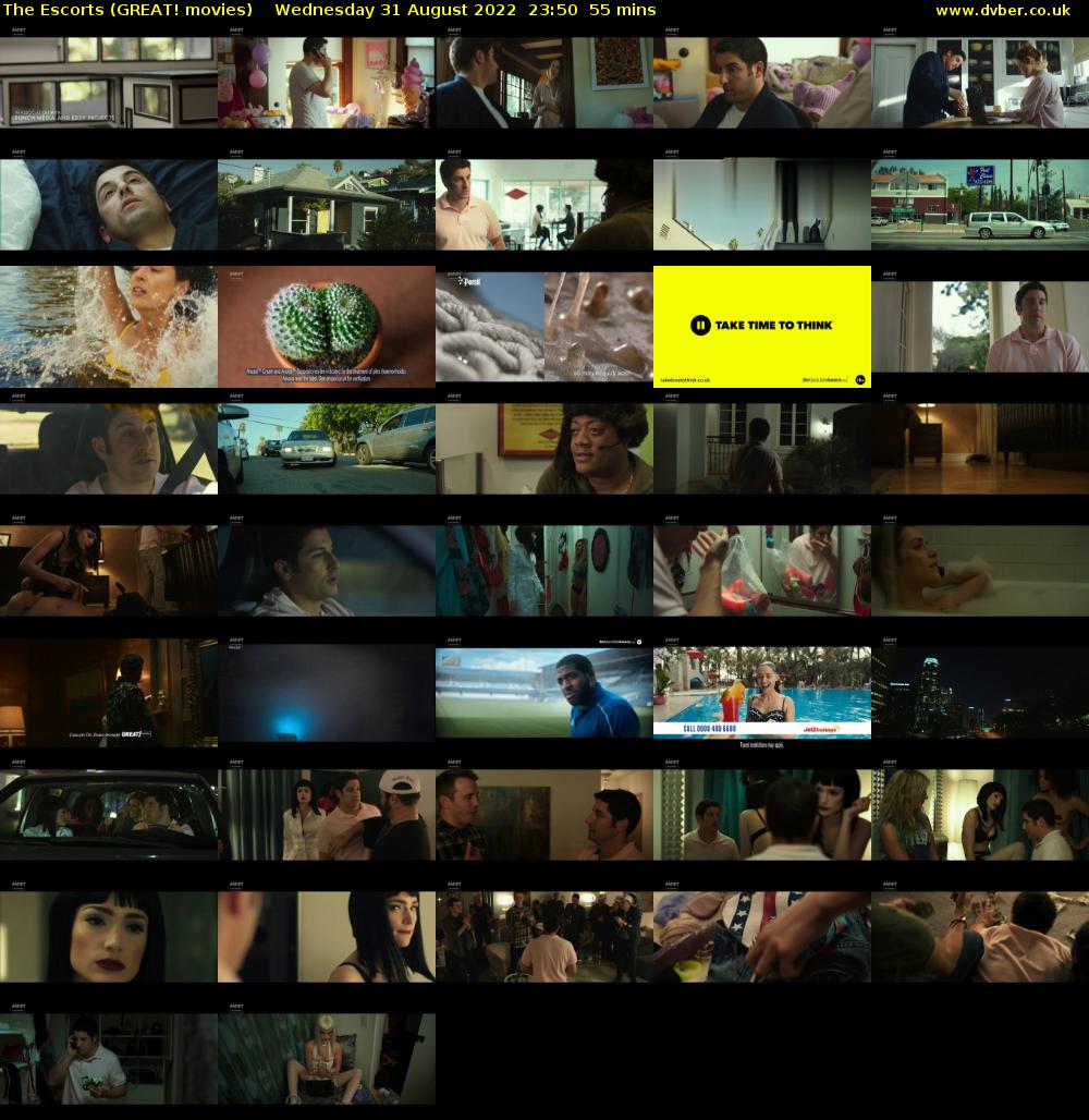 The Escorts (GREAT! movies) Wednesday 31 August 2022 23:50 - 00:45