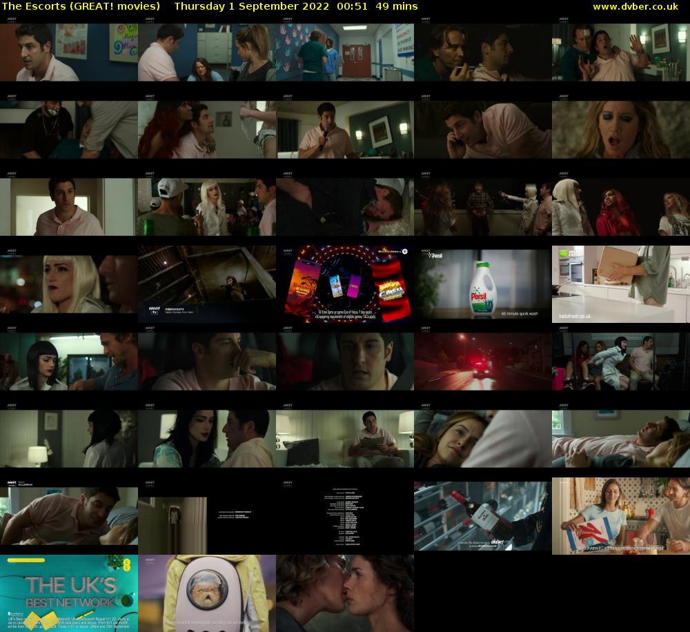 The Escorts (GREAT! movies) Thursday 1 September 2022 00:51 - 01:40