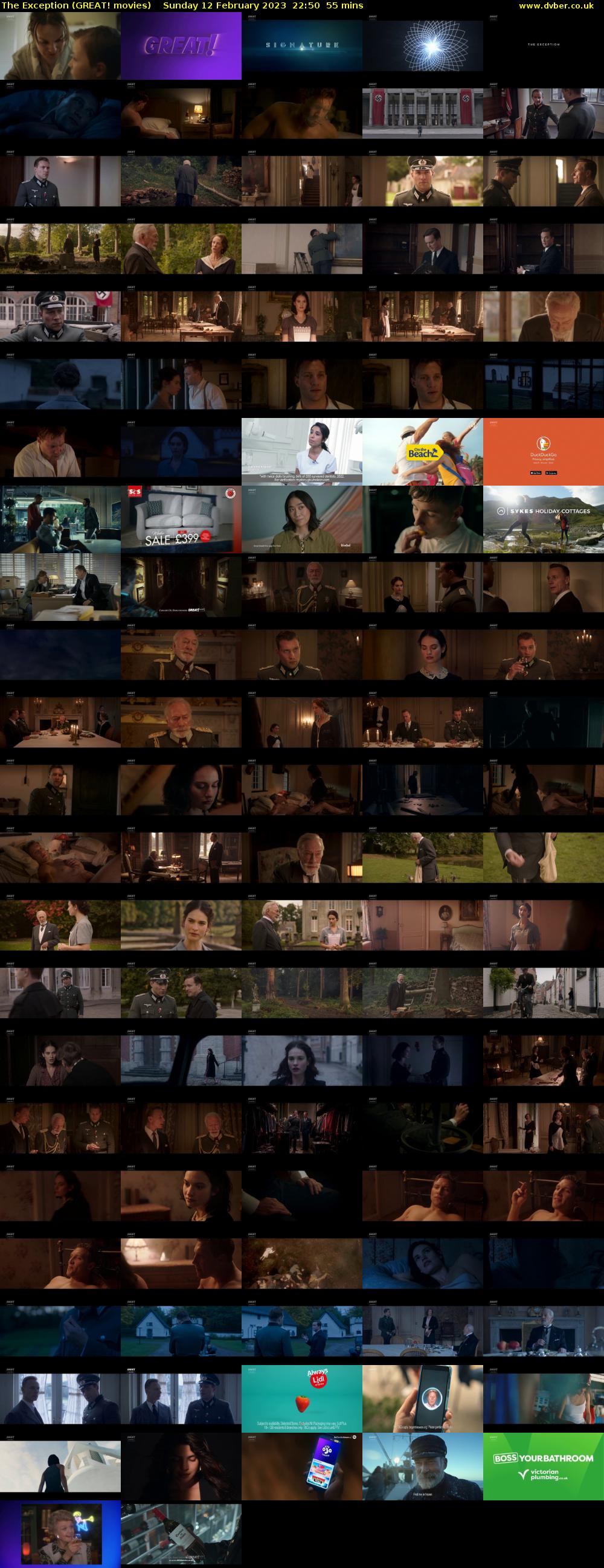 The Exception (GREAT! movies) Sunday 12 February 2023 22:50 - 23:45