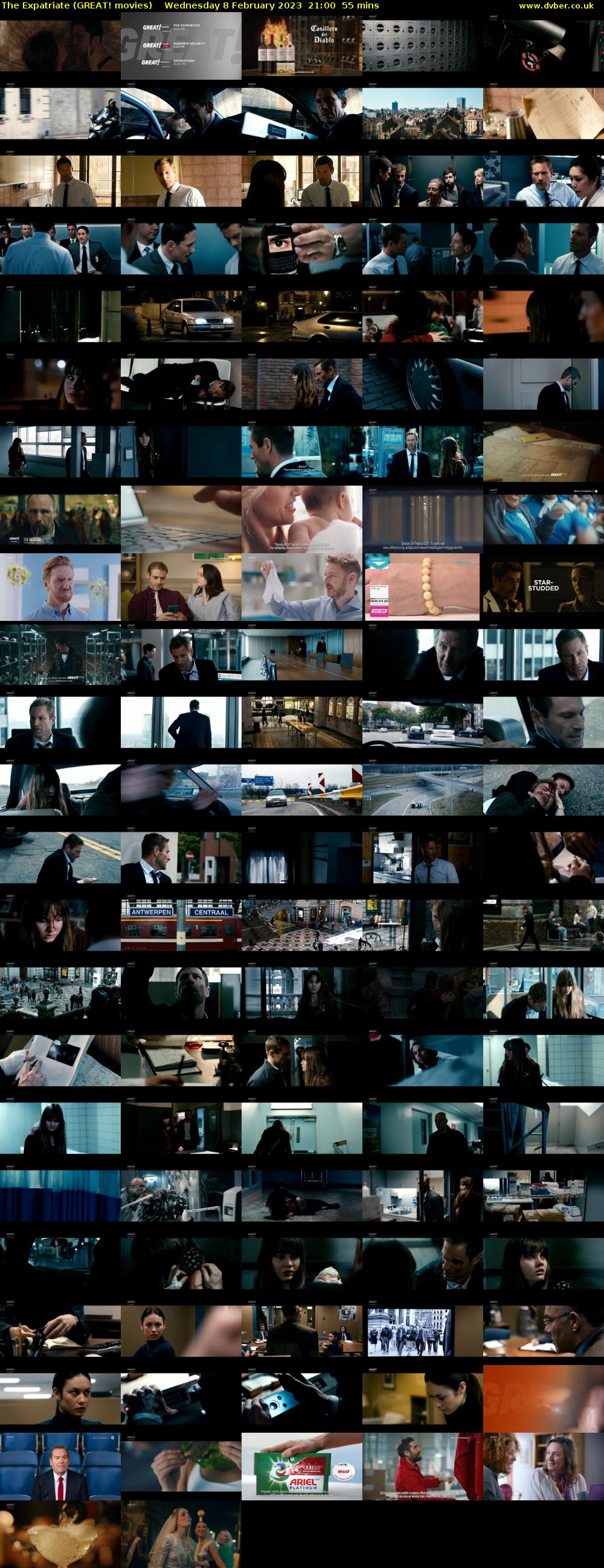 The Expatriate (GREAT! movies) Wednesday 8 February 2023 21:00 - 21:55