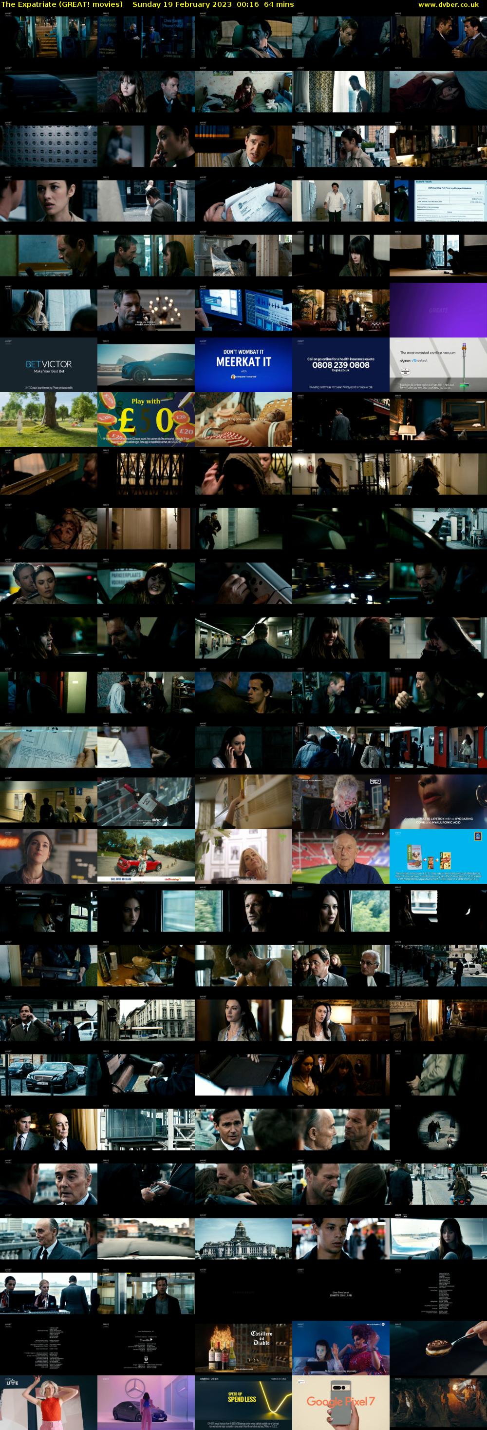 The Expatriate (GREAT! movies) Sunday 19 February 2023 00:16 - 01:20